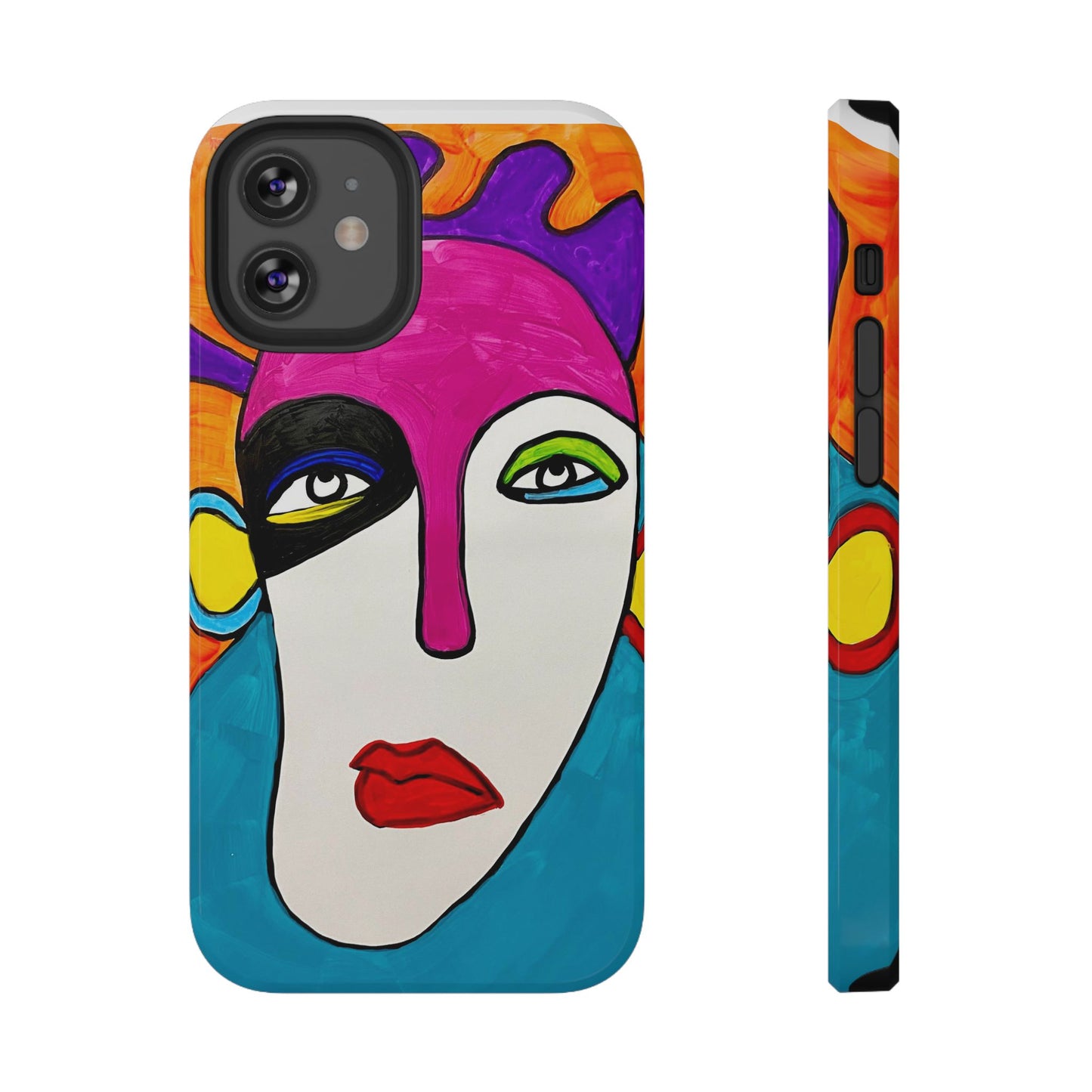 2Featured - Abstract Art Impact-Resistant Phone Cases