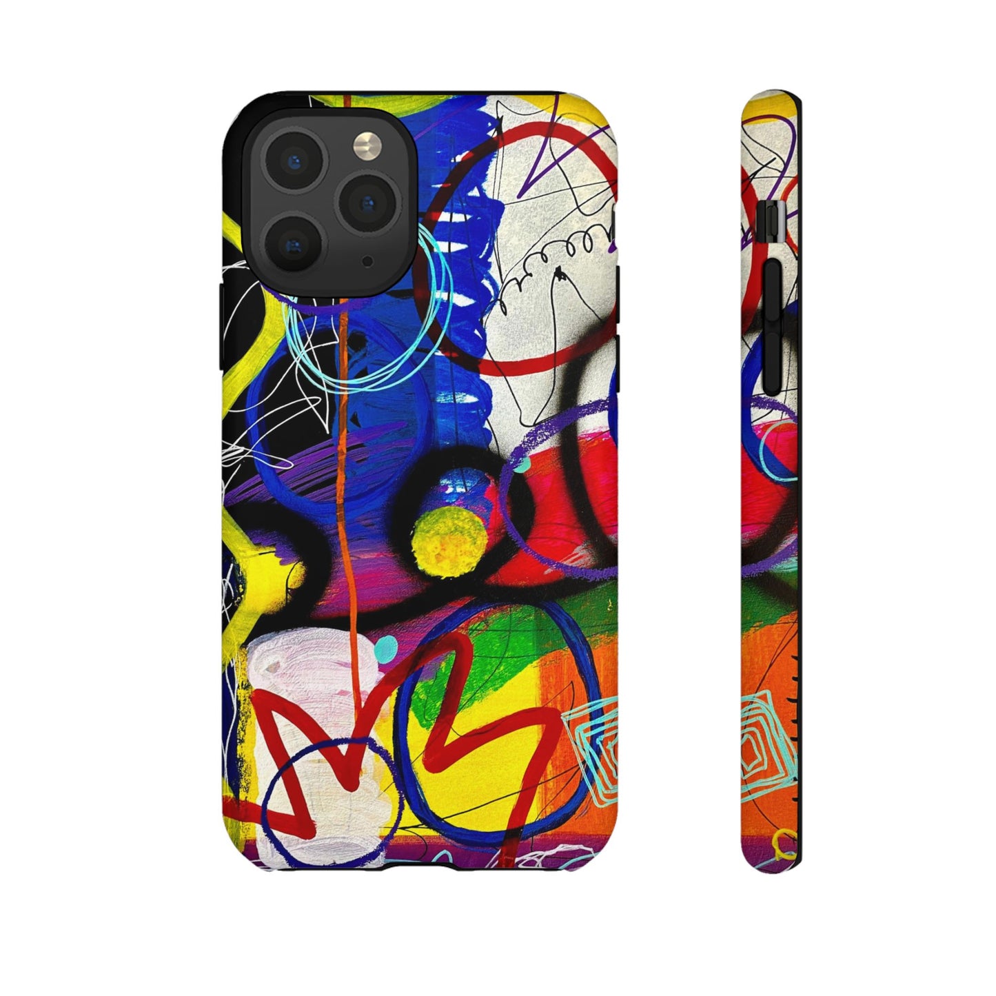 Abstract Art Tough Phone Cases