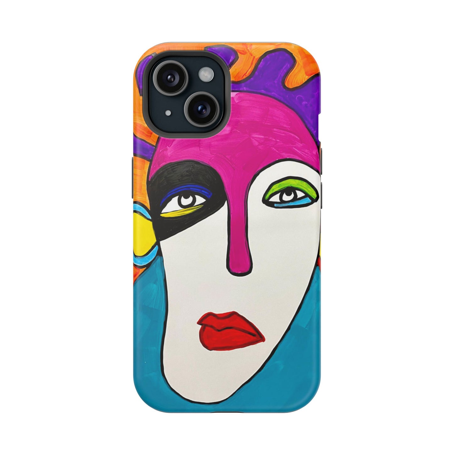 2Featured - Abstract Art Impact-Resistant Phone Cases