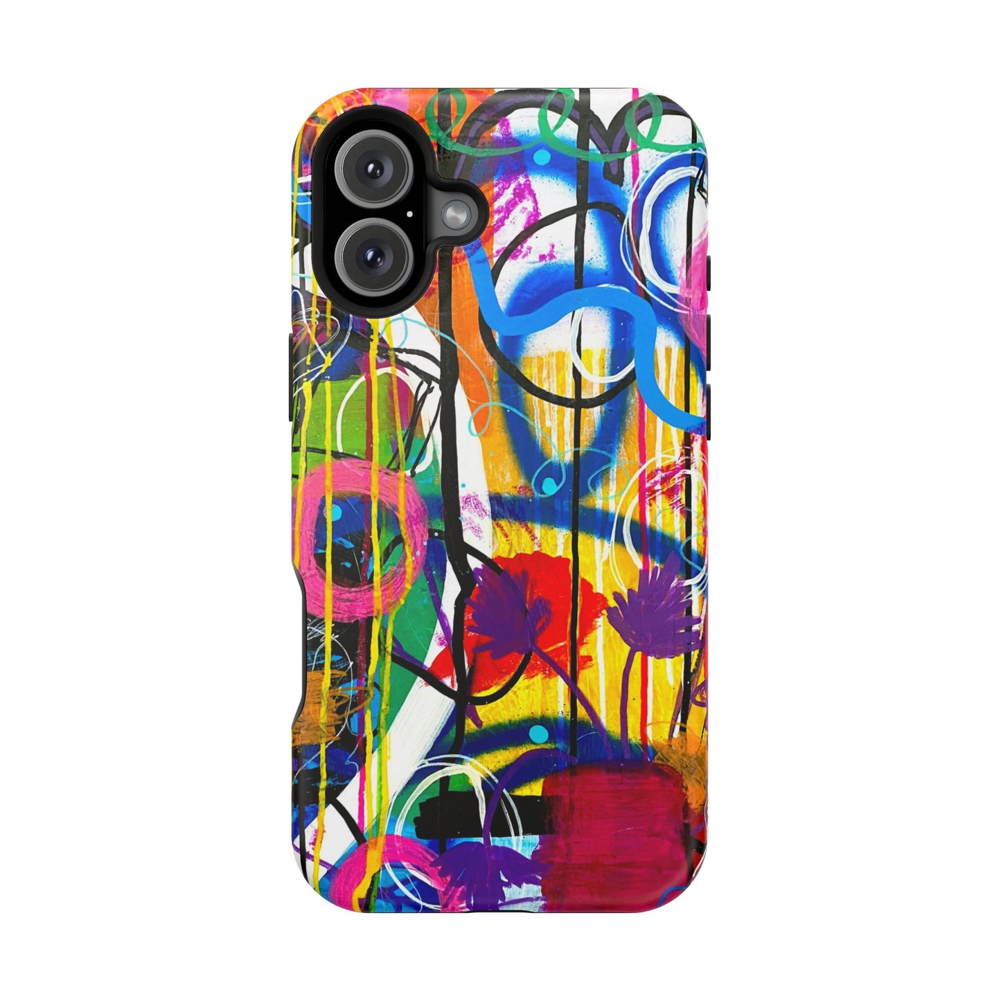 Abstract Art Impact-Resistant Phone Cases