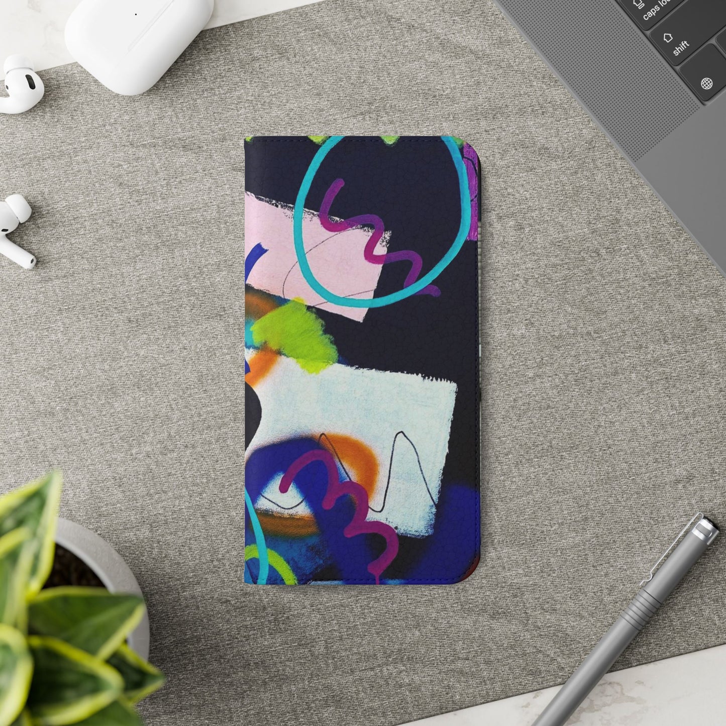 Abstract Art Phone Flip Cases