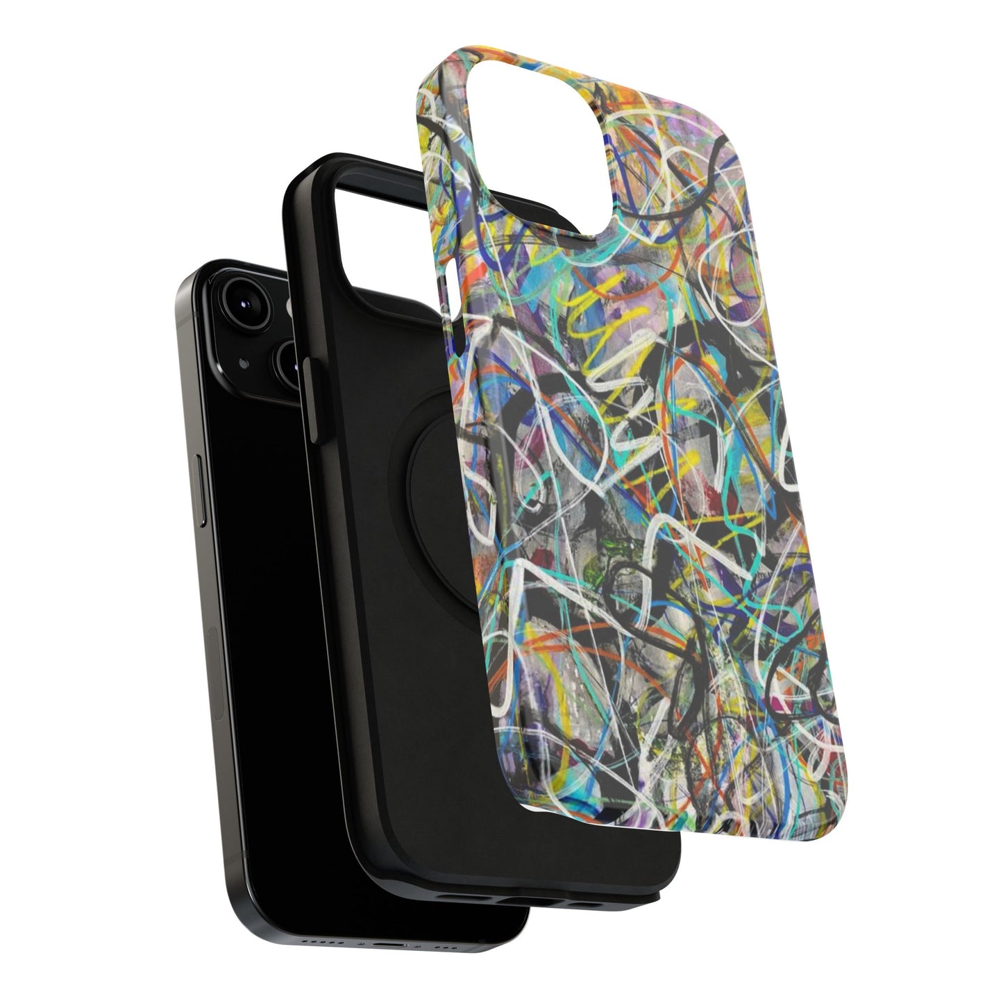 Abstract Art Impact-Resistant Phone Cases