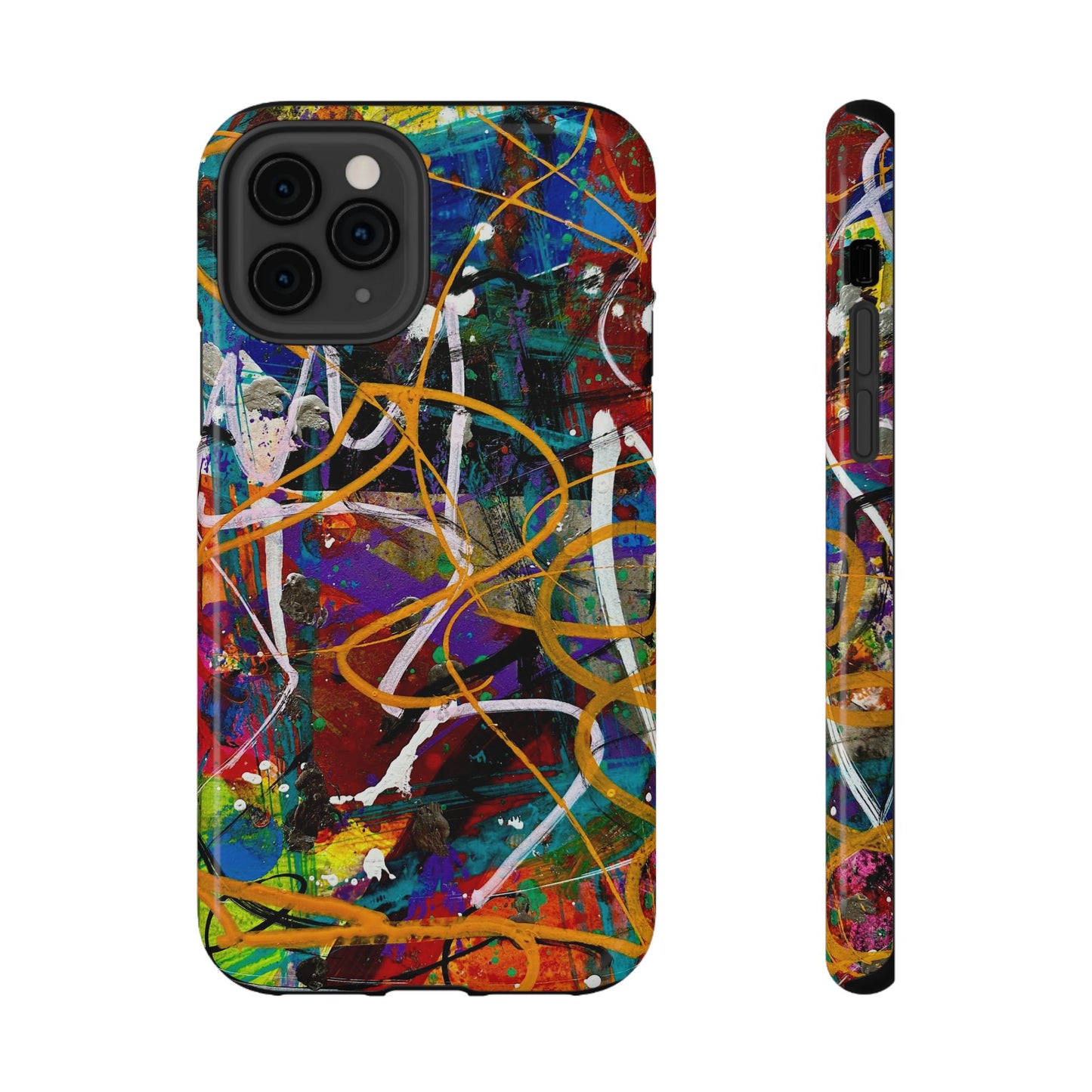 Abstract Art Impact-Resistant Phone Cases
