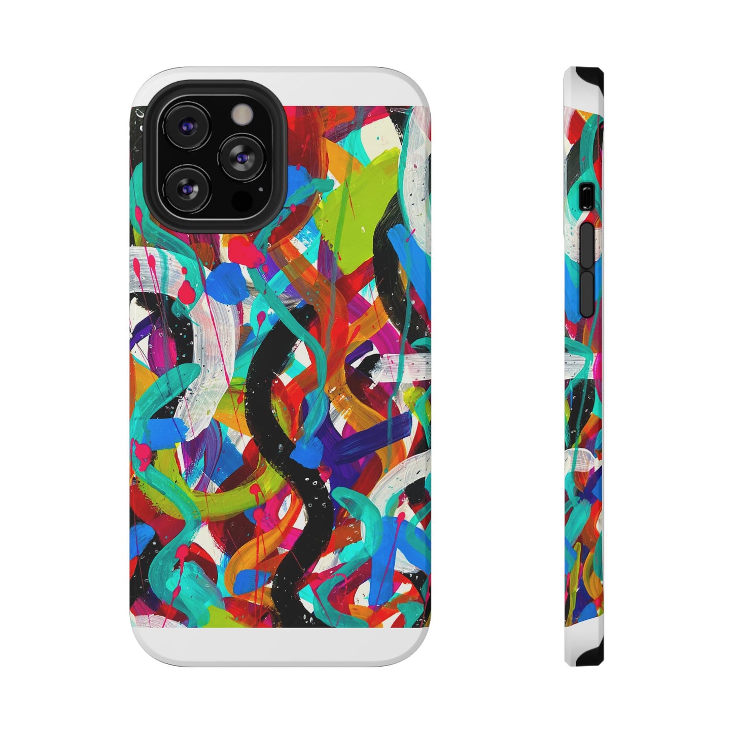 Abstract Art Impact-Resistant Phone Cases