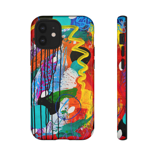 Abstract Art Tough Phone Cases