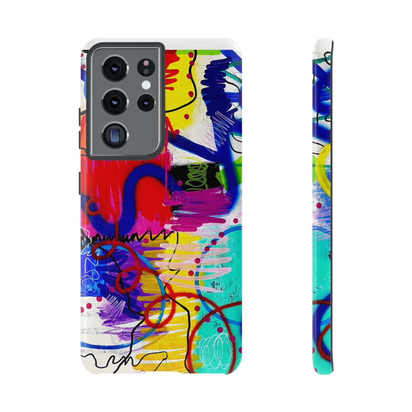 Abstract Art Tough Phone Cases