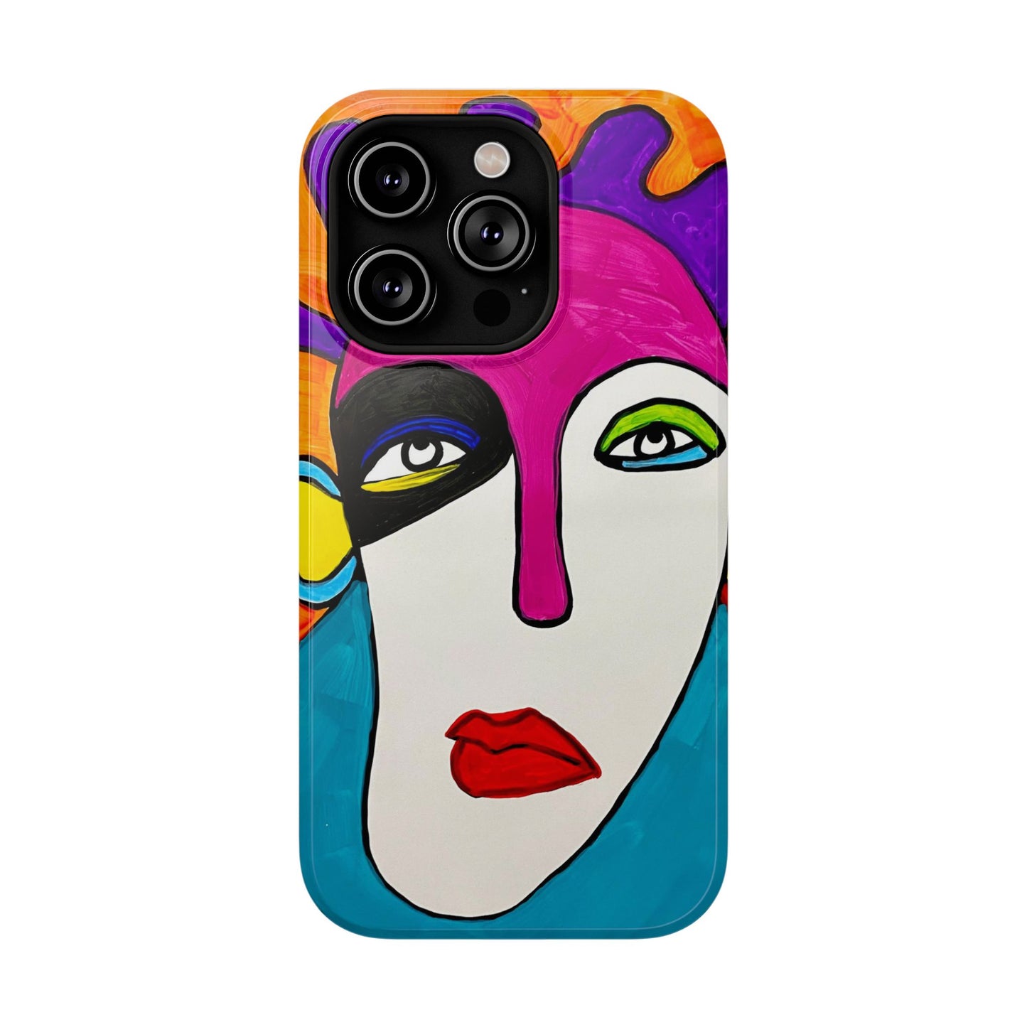 2Featured - Abstract Art Impact-Resistant Phone Cases