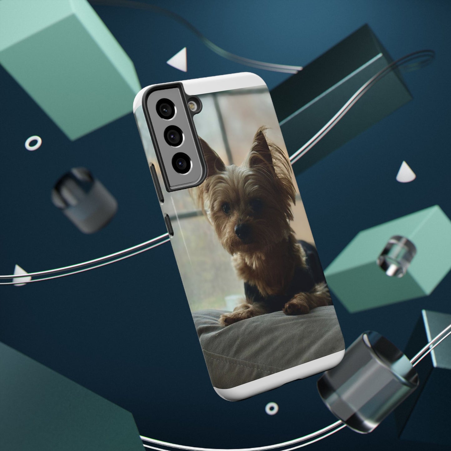 Yorkie Impact-Resistant Phone Cases