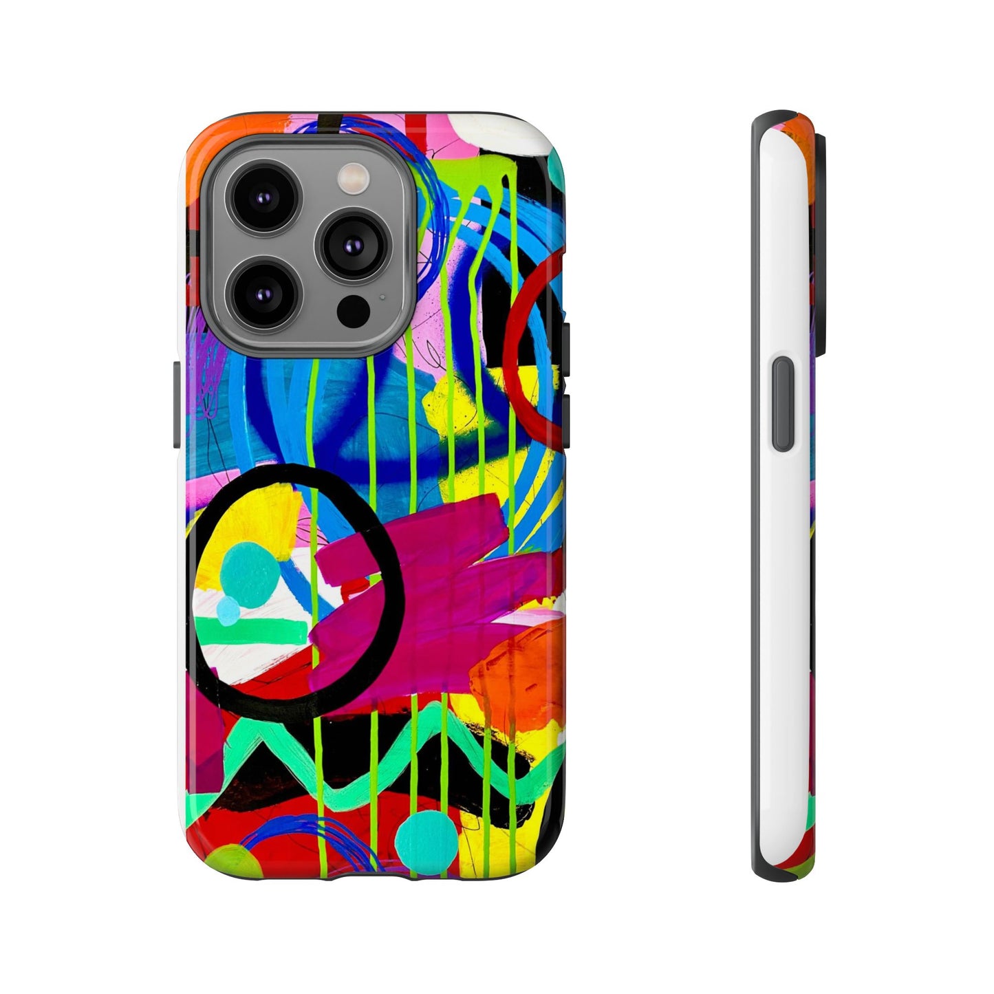Abstract Art Tough Phone Cases