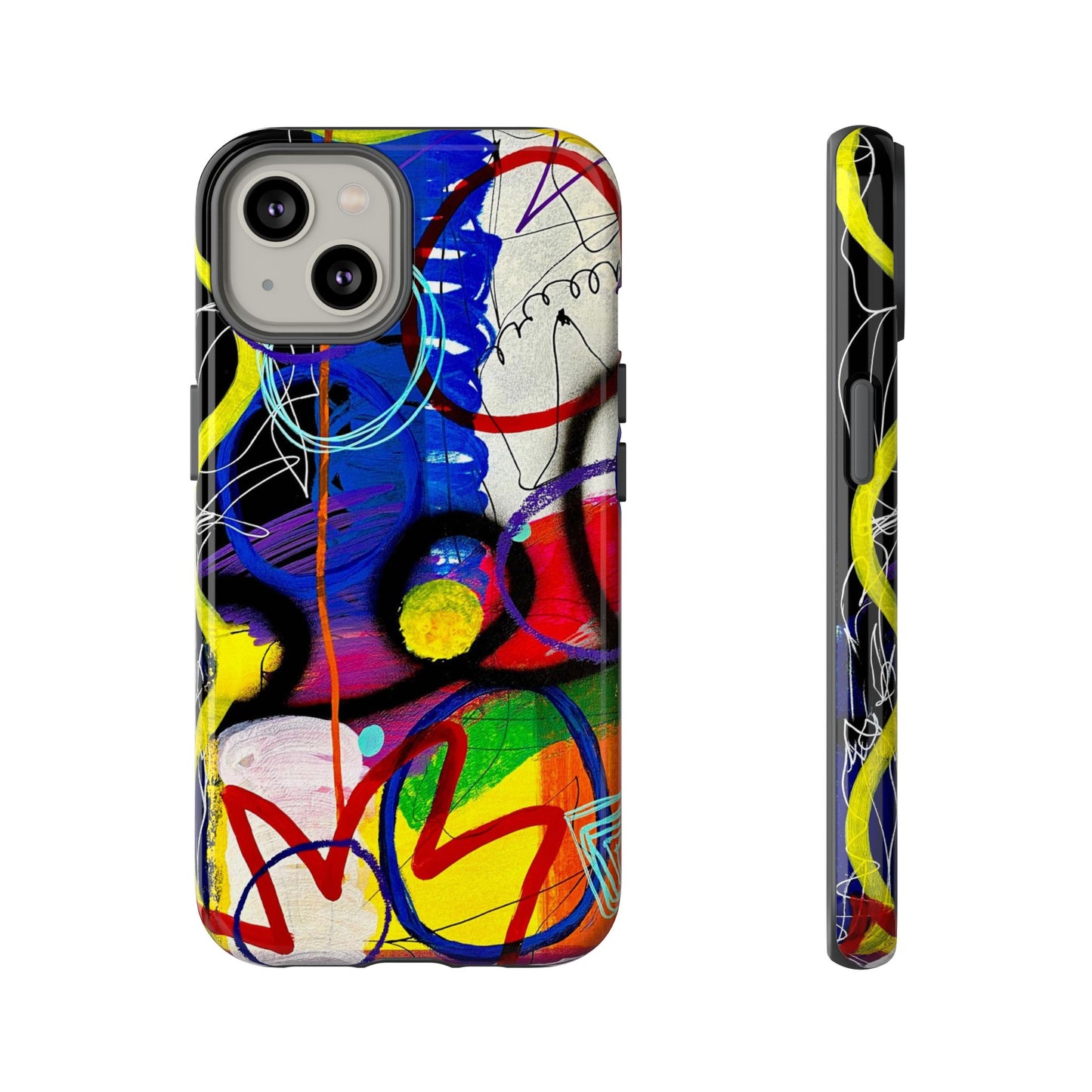 Abstract Art Tough Phone Cases