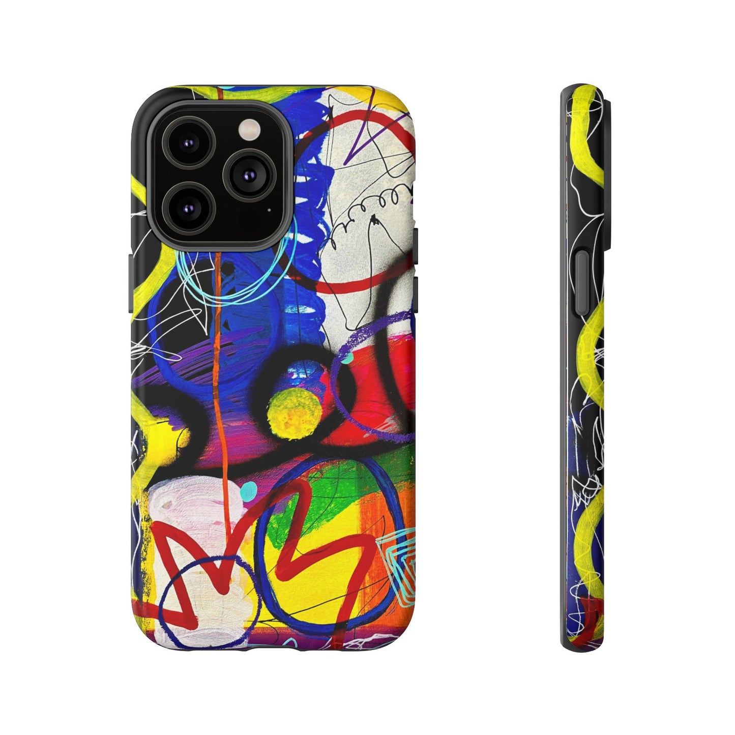 Abstract Art Tough Phone Cases