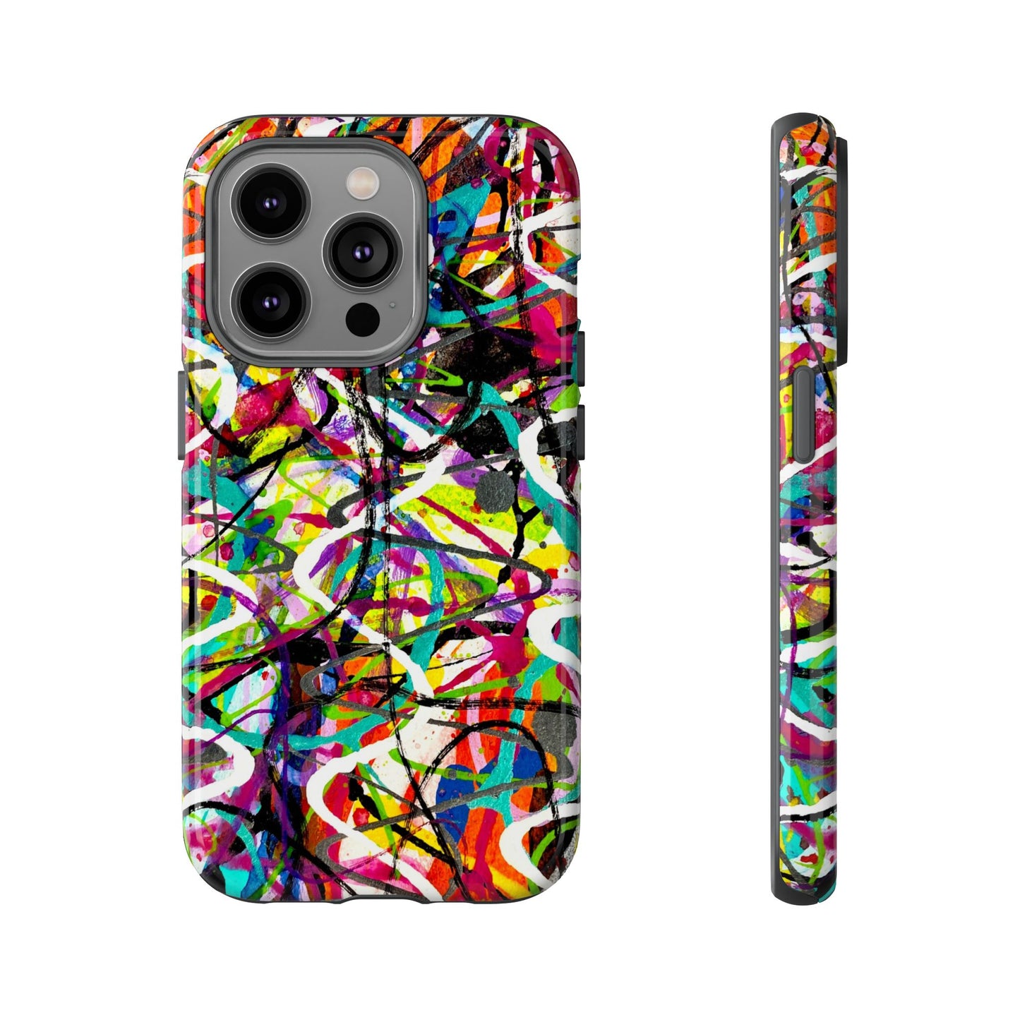 Abstract Art Tough Phone Cases