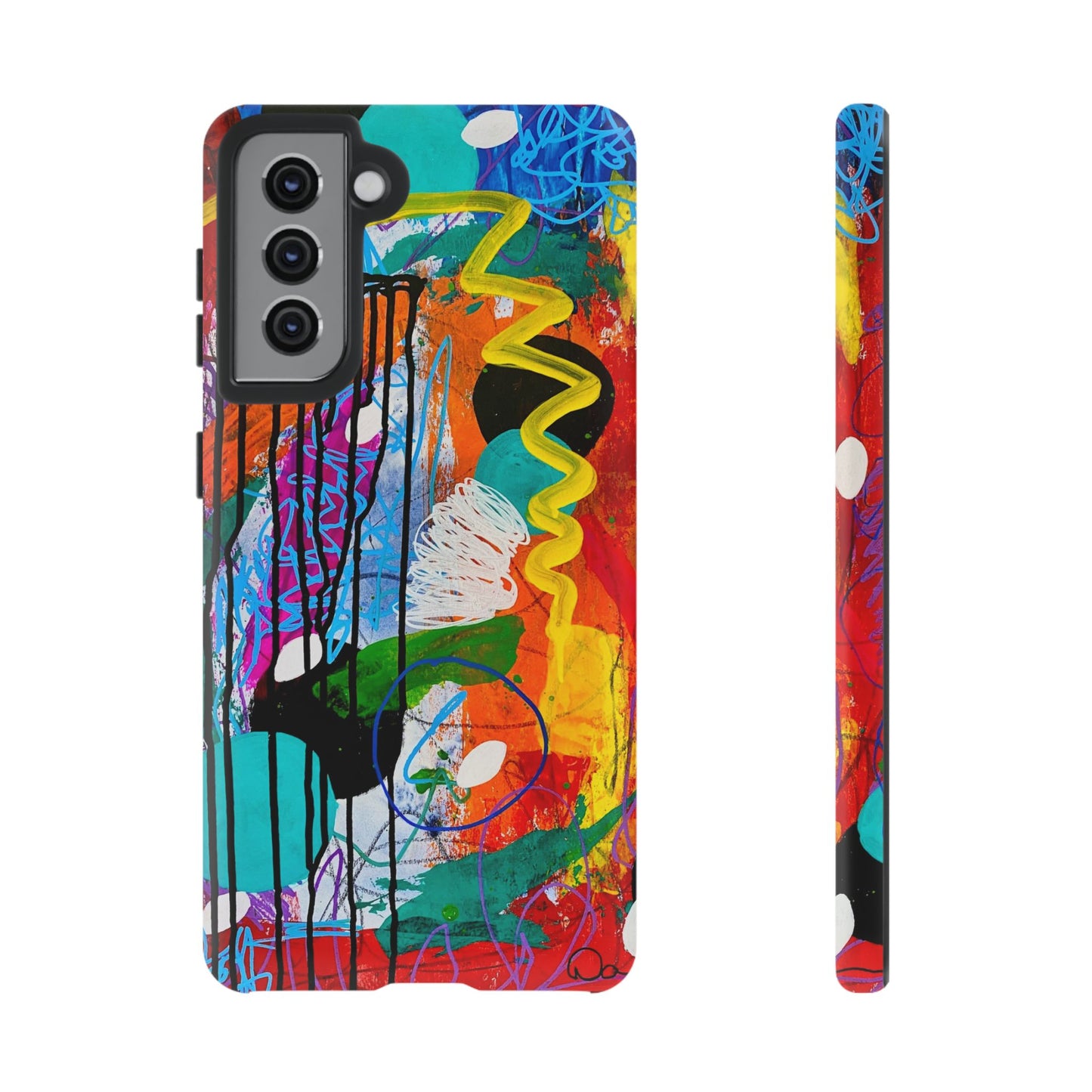 Abstract Art Tough Phone Cases