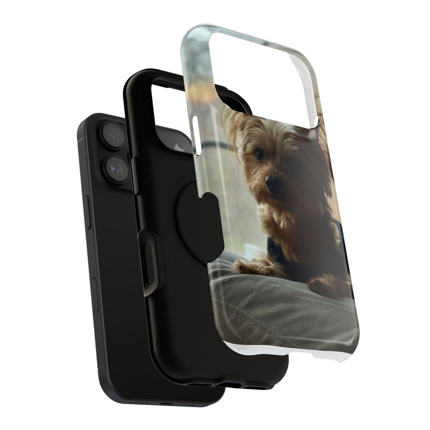 Yorkie Impact-Resistant Phone Cases