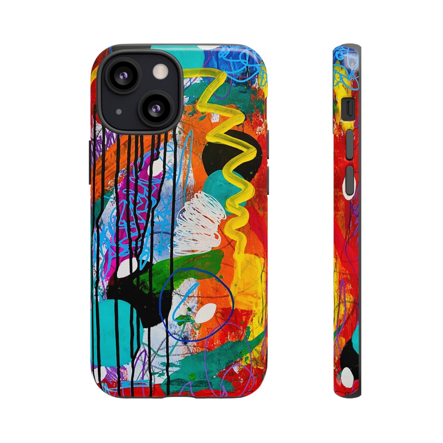 Abstract Art Tough Phone Cases