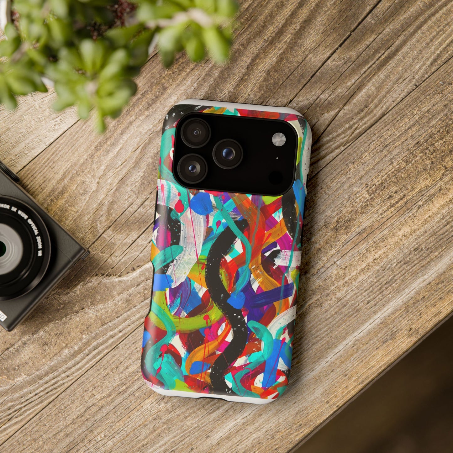 Abstract Art Impact-Resistant Phone Cases