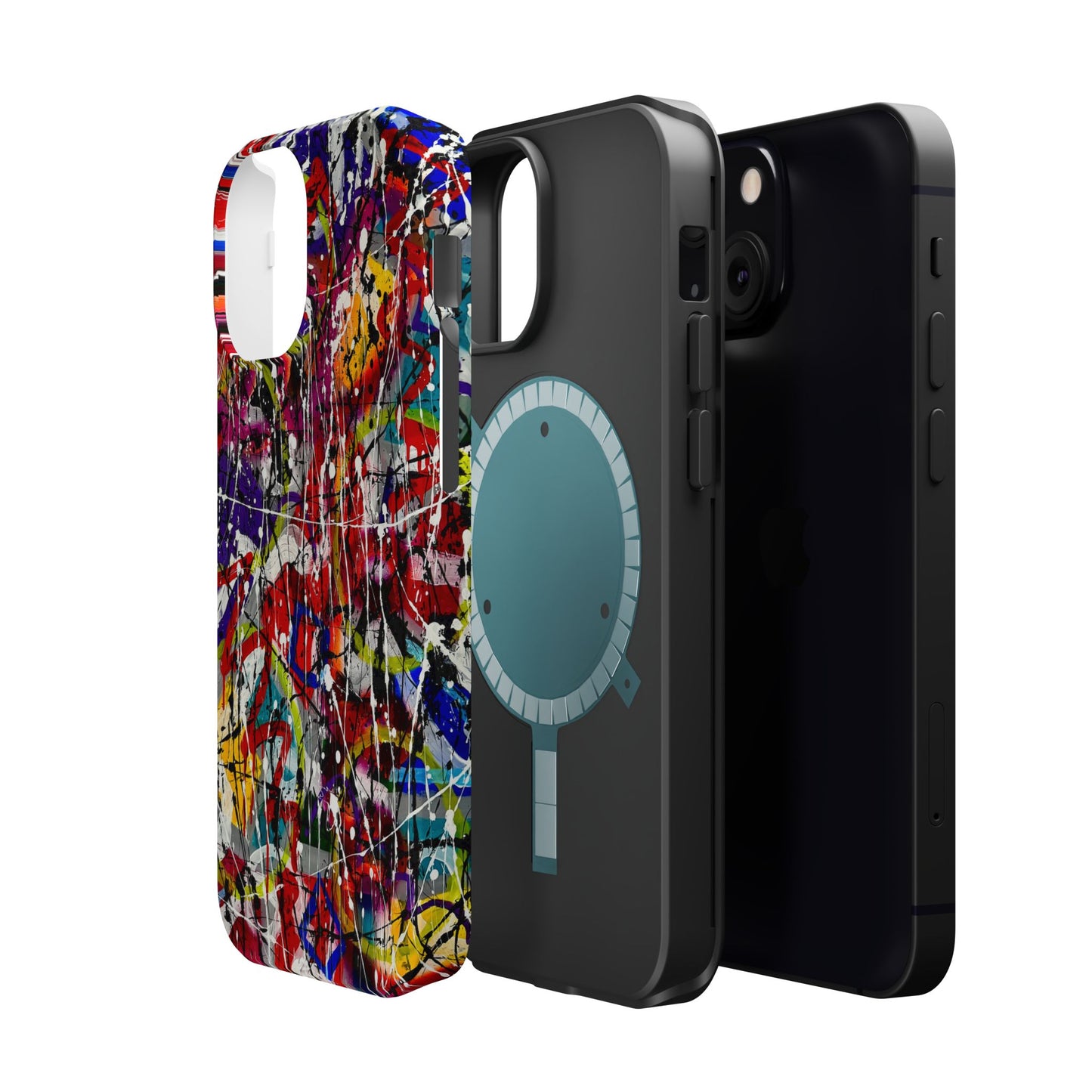 Abstract Art Magnetic Tough Phone Cases
