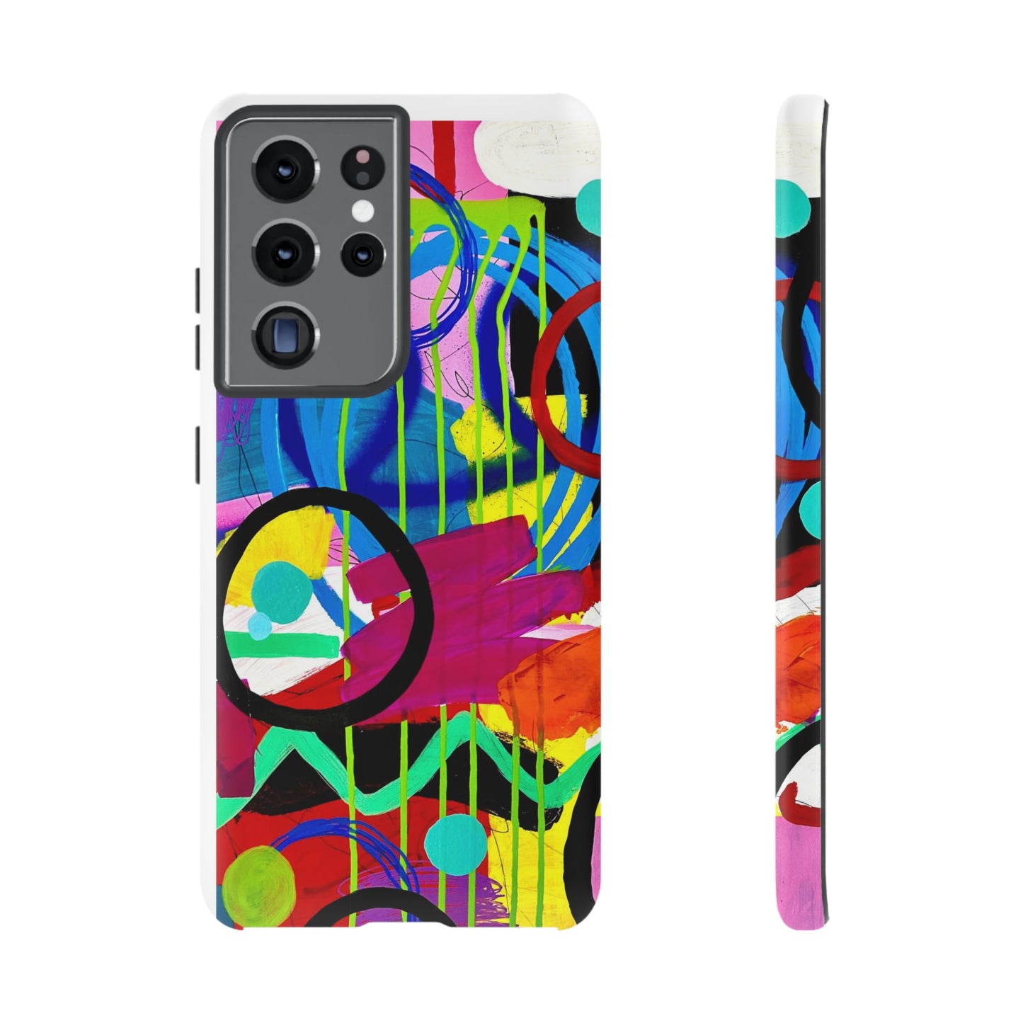 Abstract Art Tough Phone Cases