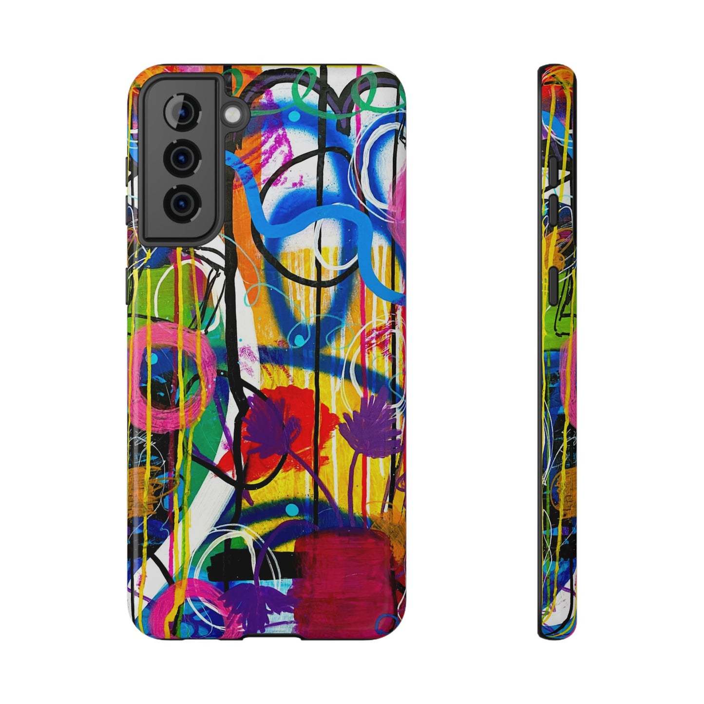 Abstract Art Impact-Resistant Phone Cases