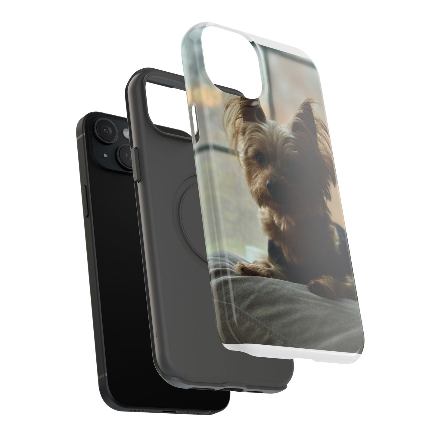 Yorkie Impact-Resistant Phone Cases