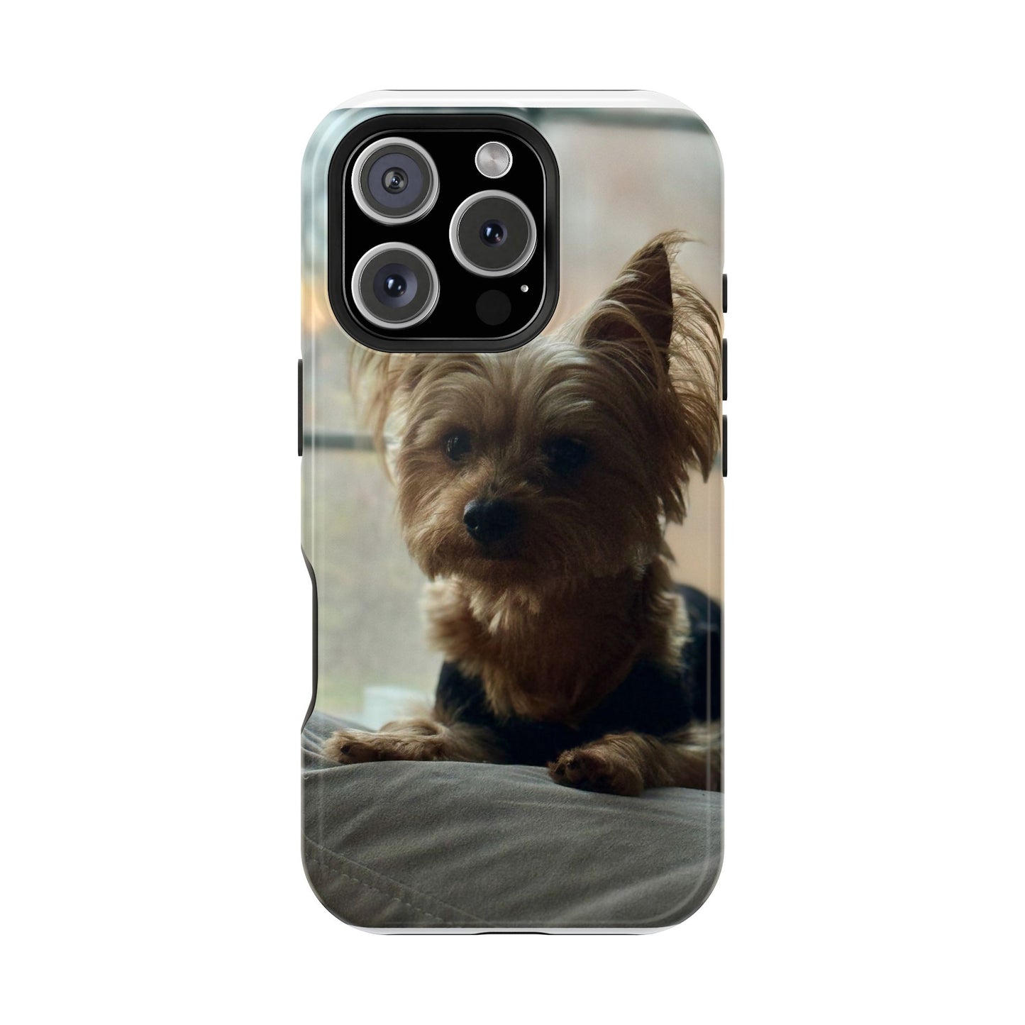 Yorkie Impact-Resistant Phone Cases