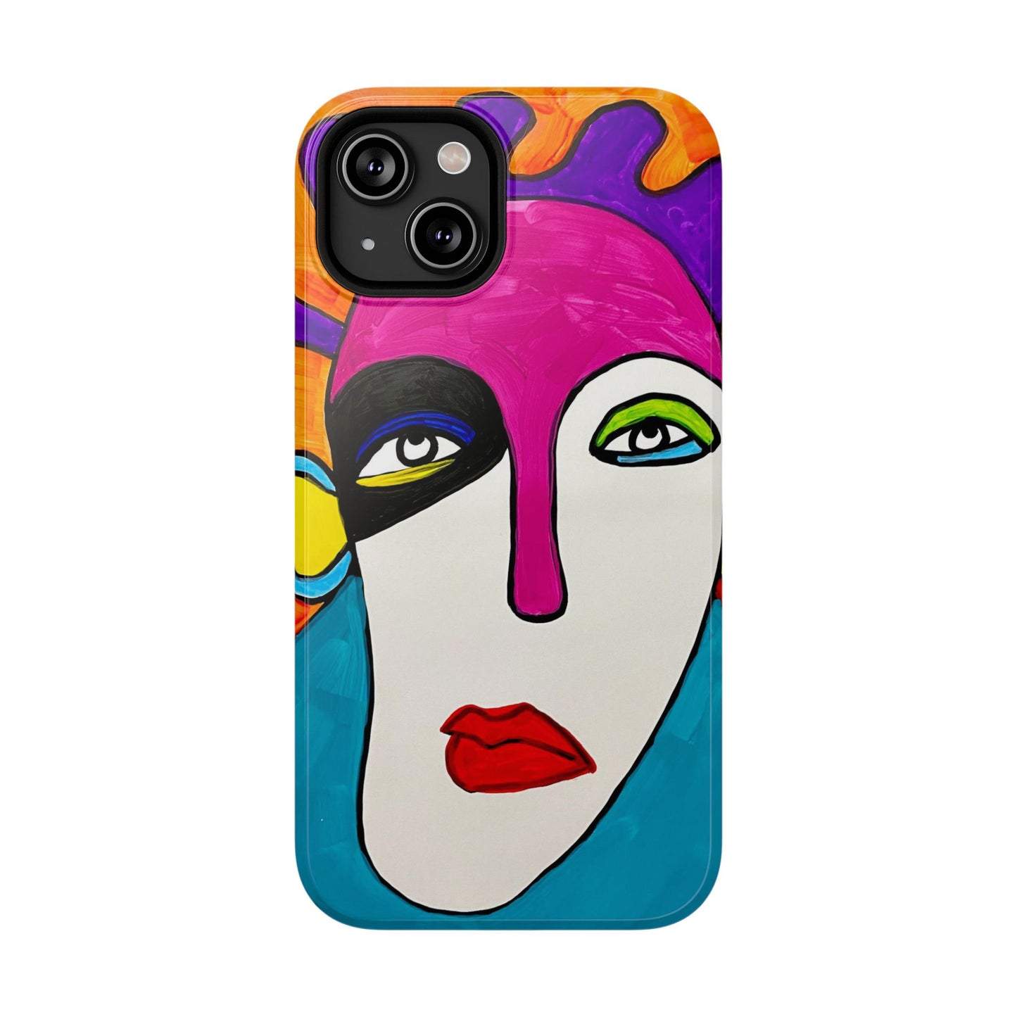 2Featured - Abstract Art Impact-Resistant Phone Cases