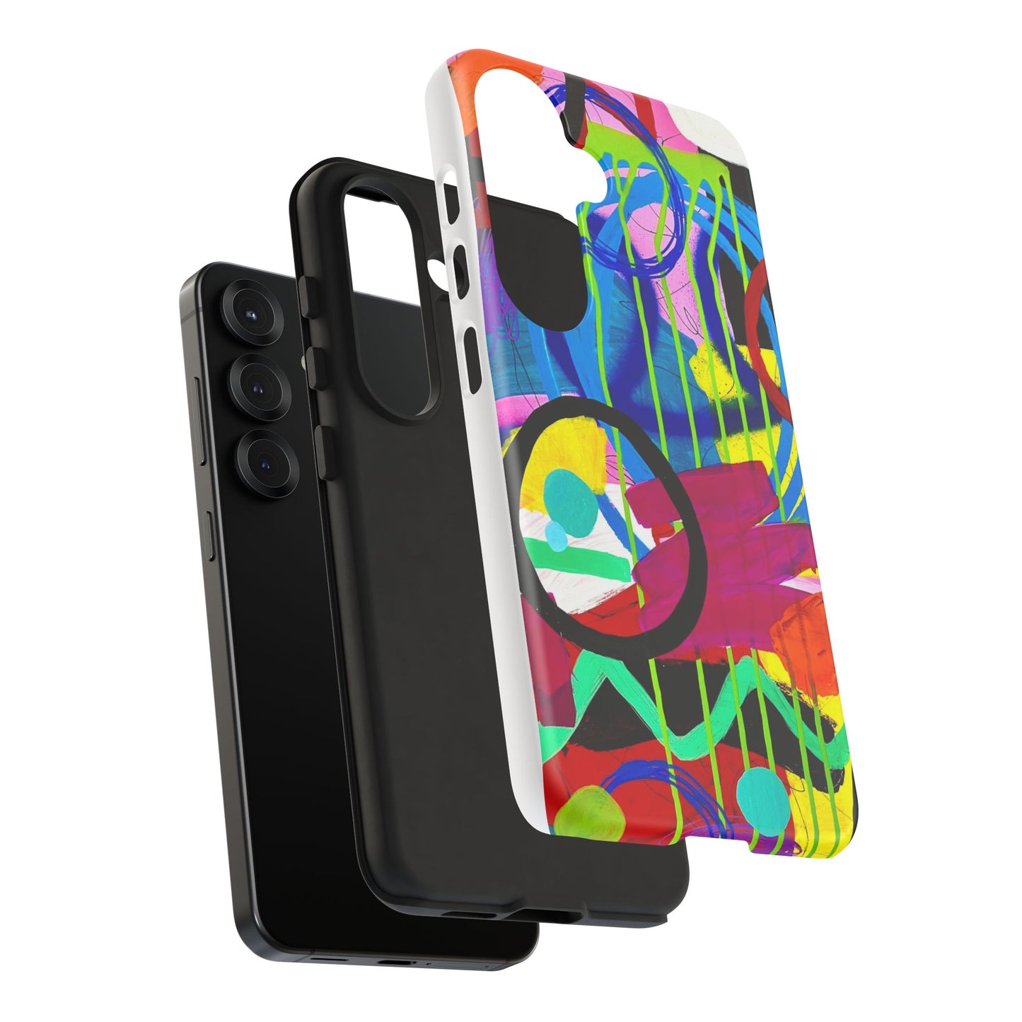 Abstract Art Tough Phone Cases