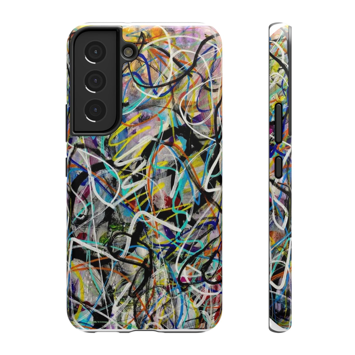 Abstract Art Impact-Resistant Phone Cases
