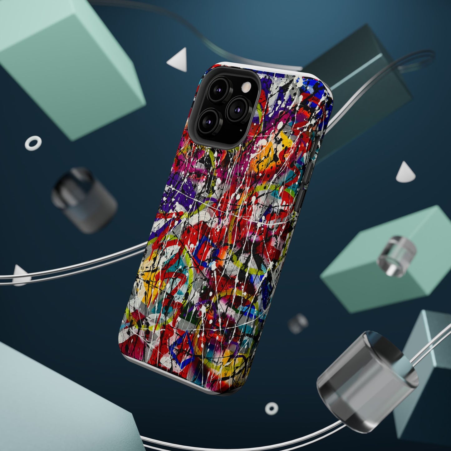 Abstract Art Magnetic Tough Phone Cases