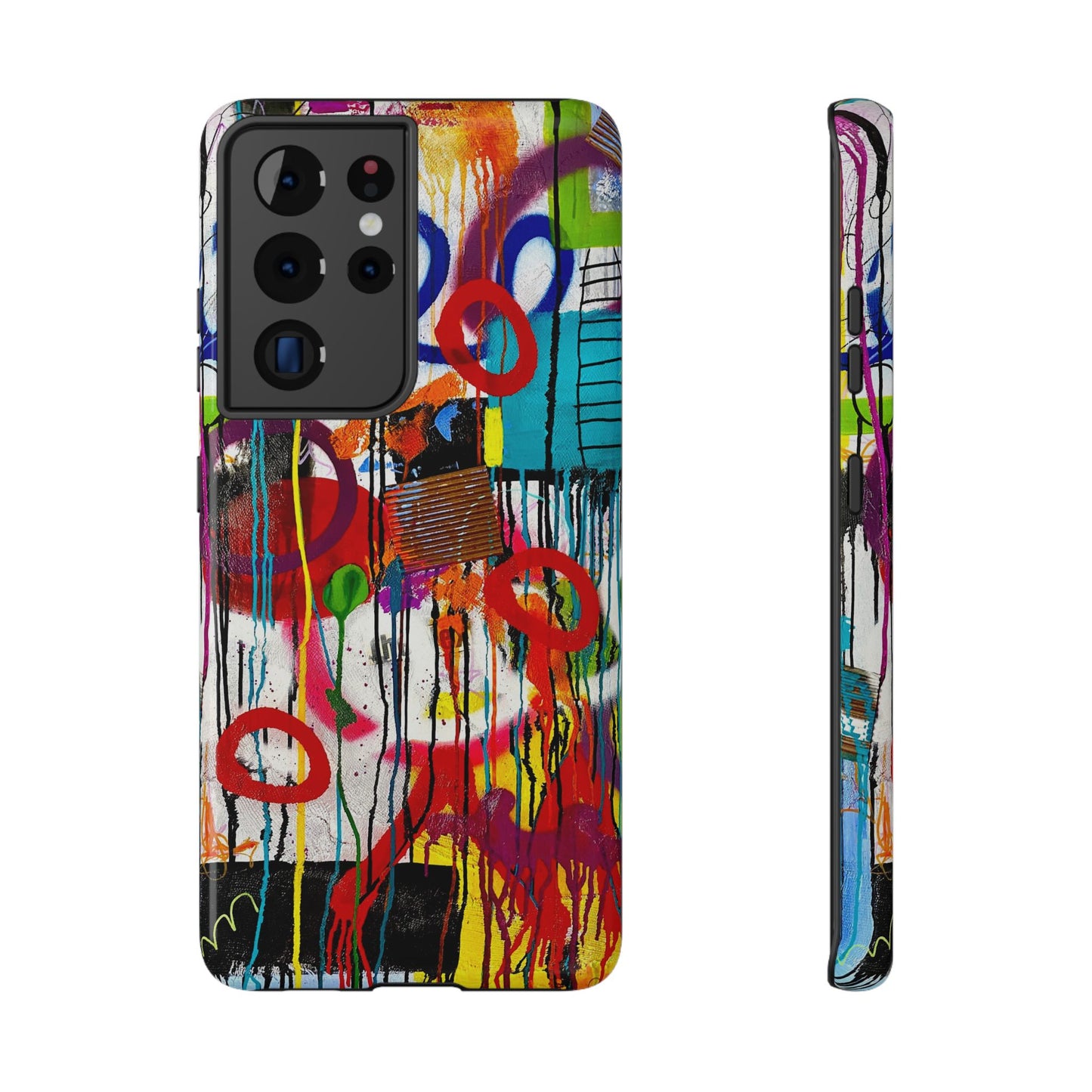Abstract Art Impact-Resistant Phone Cases