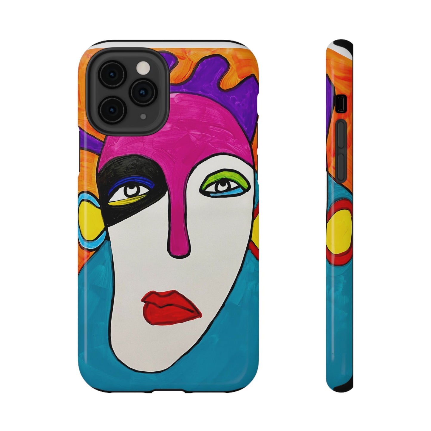 2Featured - Abstract Art Impact-Resistant Phone Cases