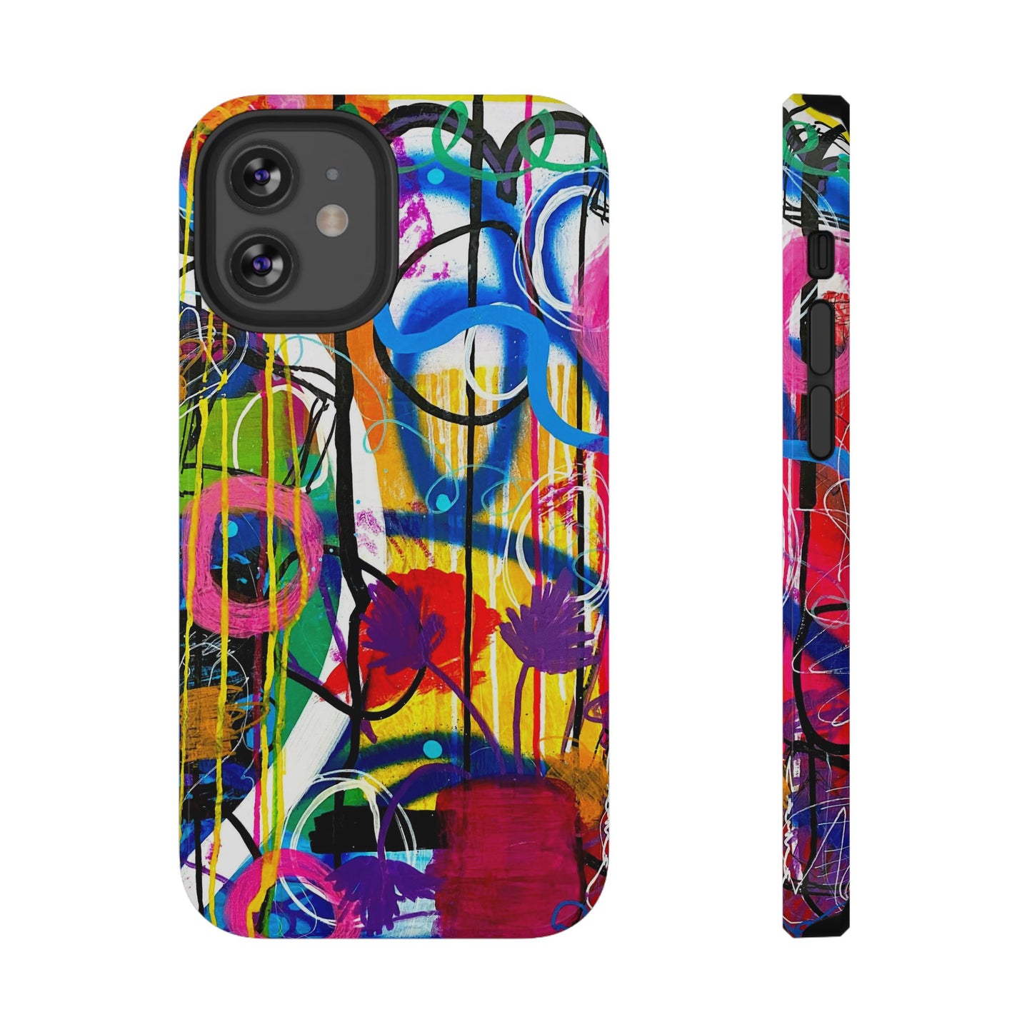 Abstract Art Impact-Resistant Phone Cases