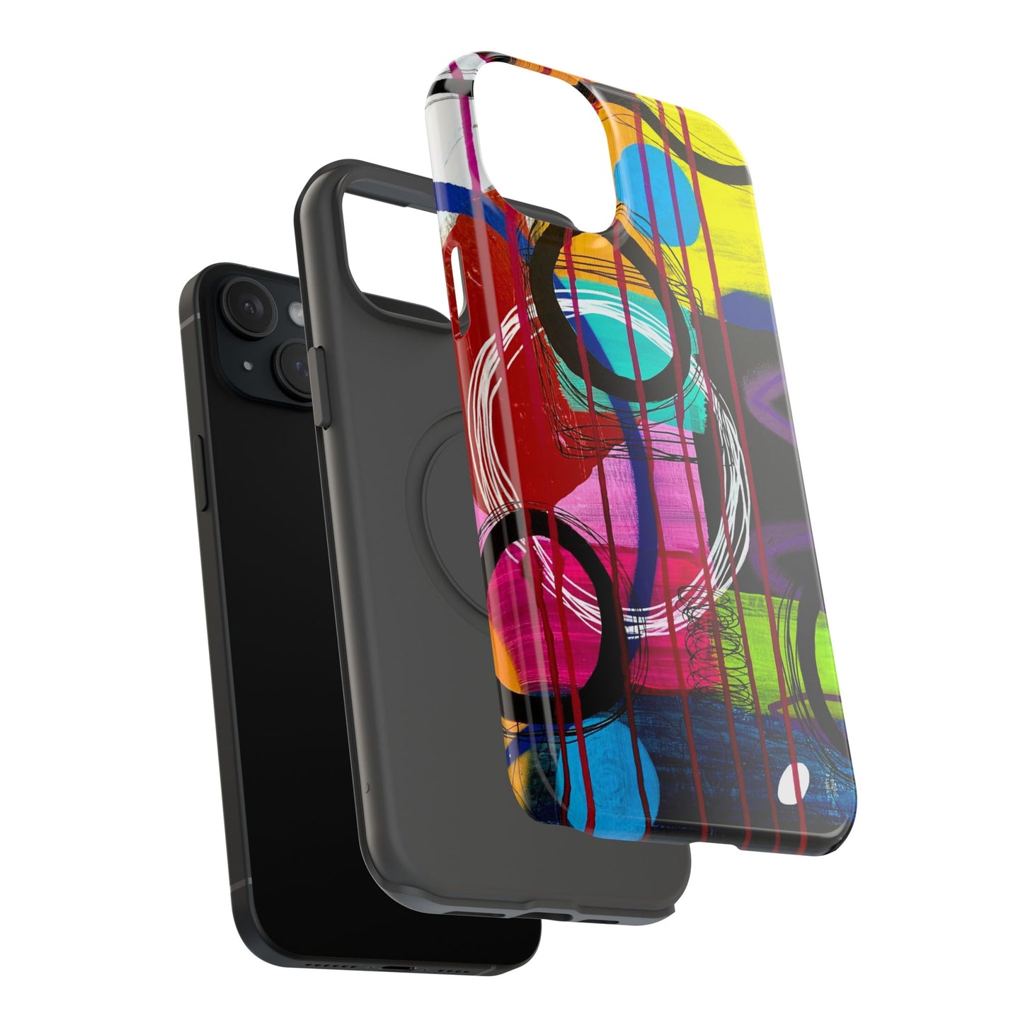 Abstract Art Impact-Resistant Phone Cases