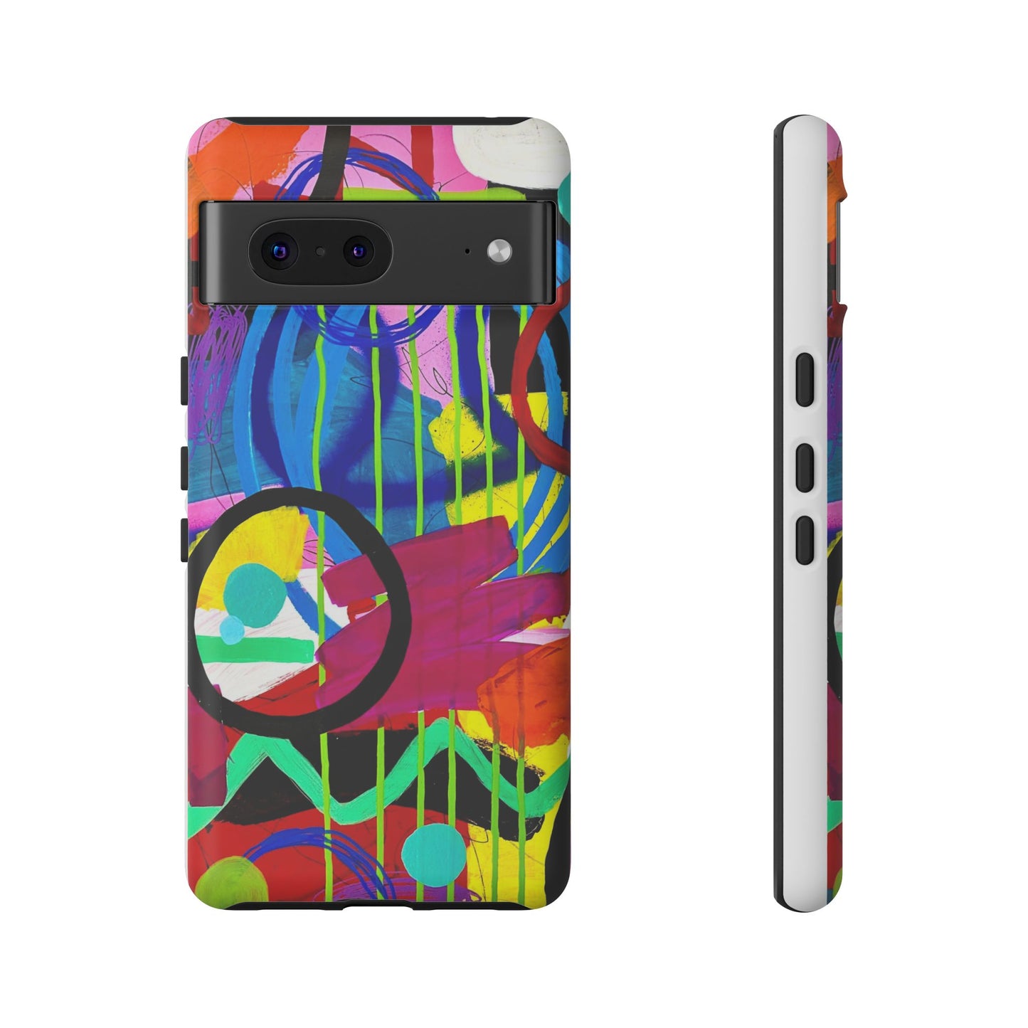 Abstract Art Tough Phone Cases