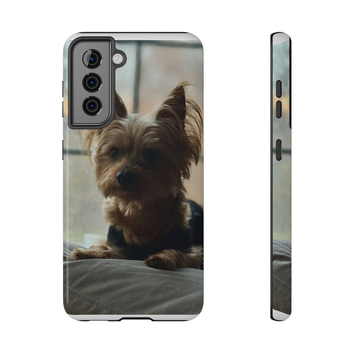 Yorkie Impact-Resistant Phone Cases