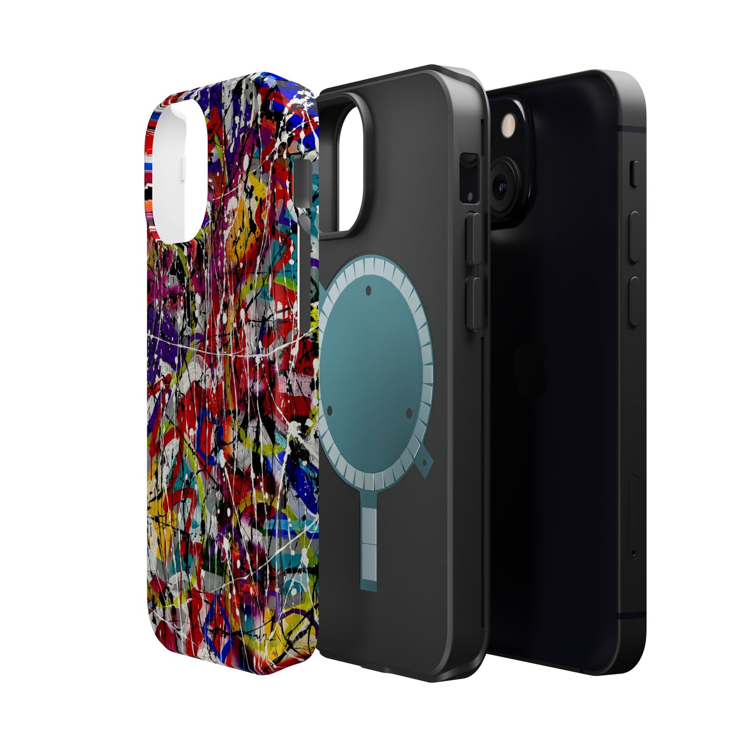 Abstract Art Magnetic Tough Phone Cases