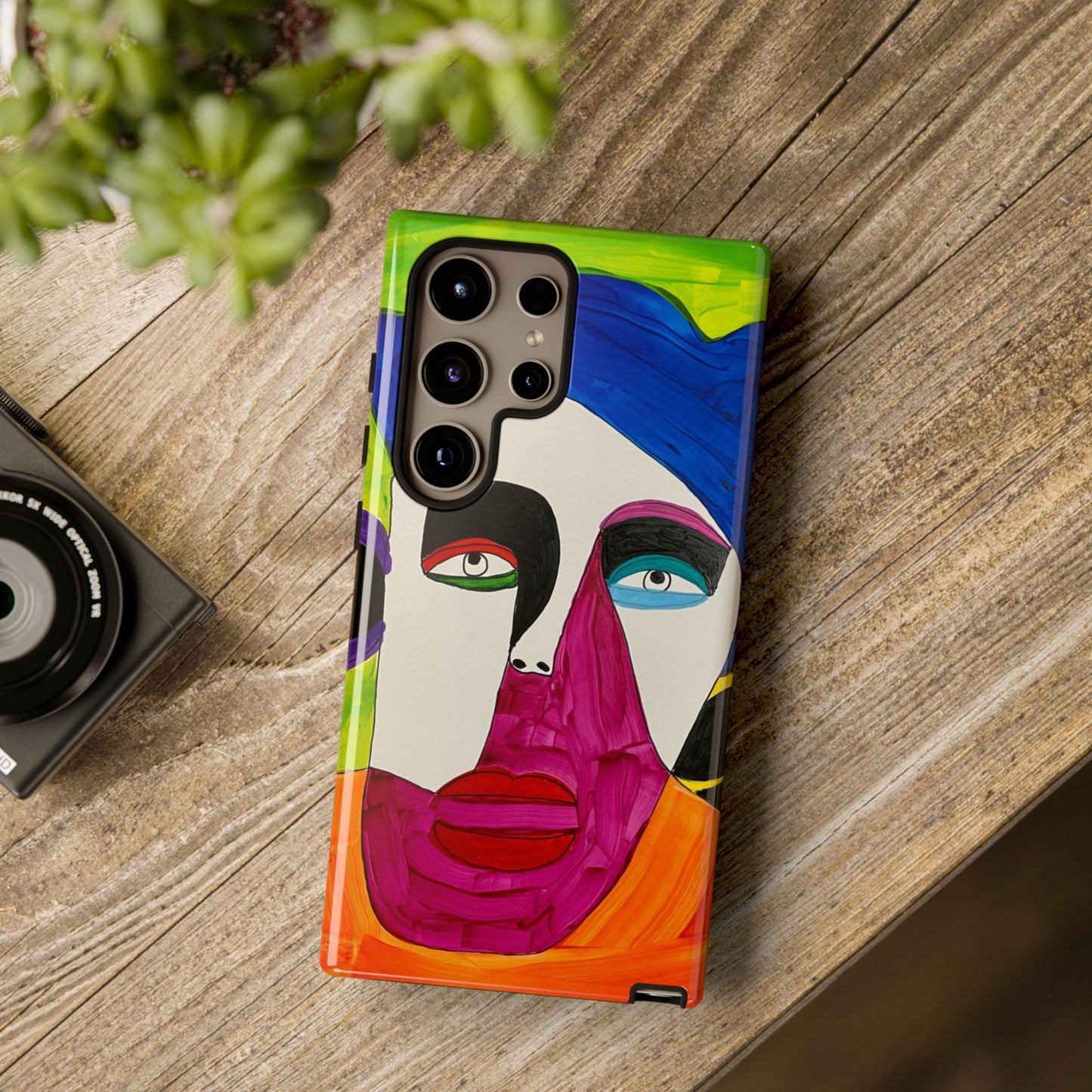 1Featured - Abstract Art Tough Phone Cases