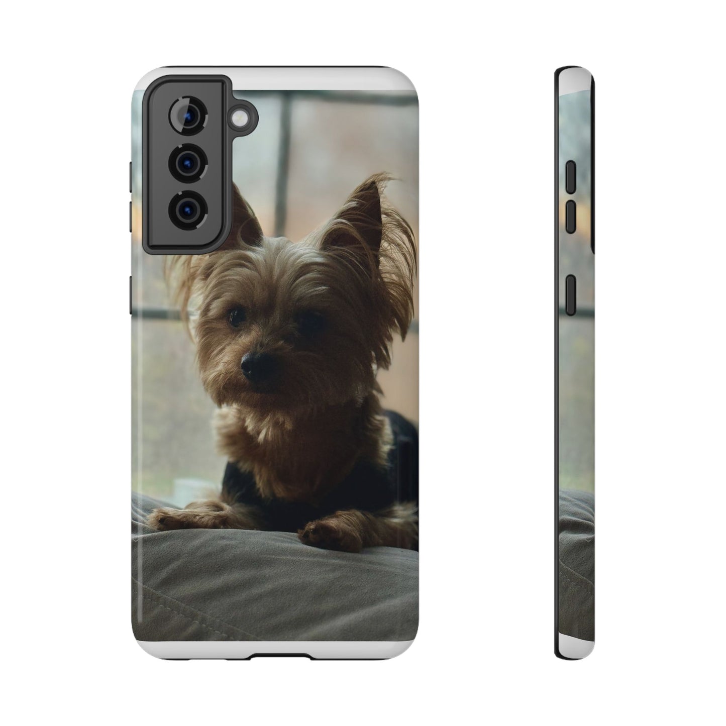 Yorkie Impact-Resistant Phone Cases