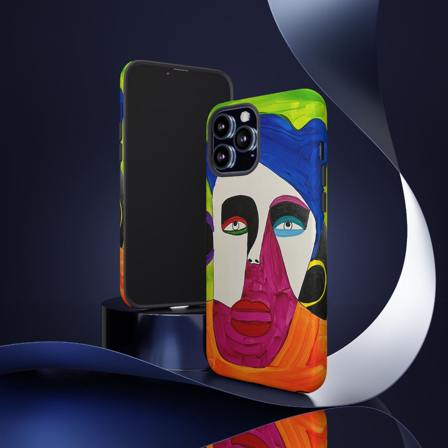 1Featured - Abstract Art Tough Phone Cases