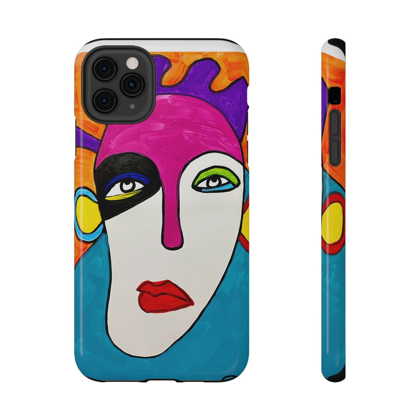 2Featured - Abstract Art Impact-Resistant Phone Cases