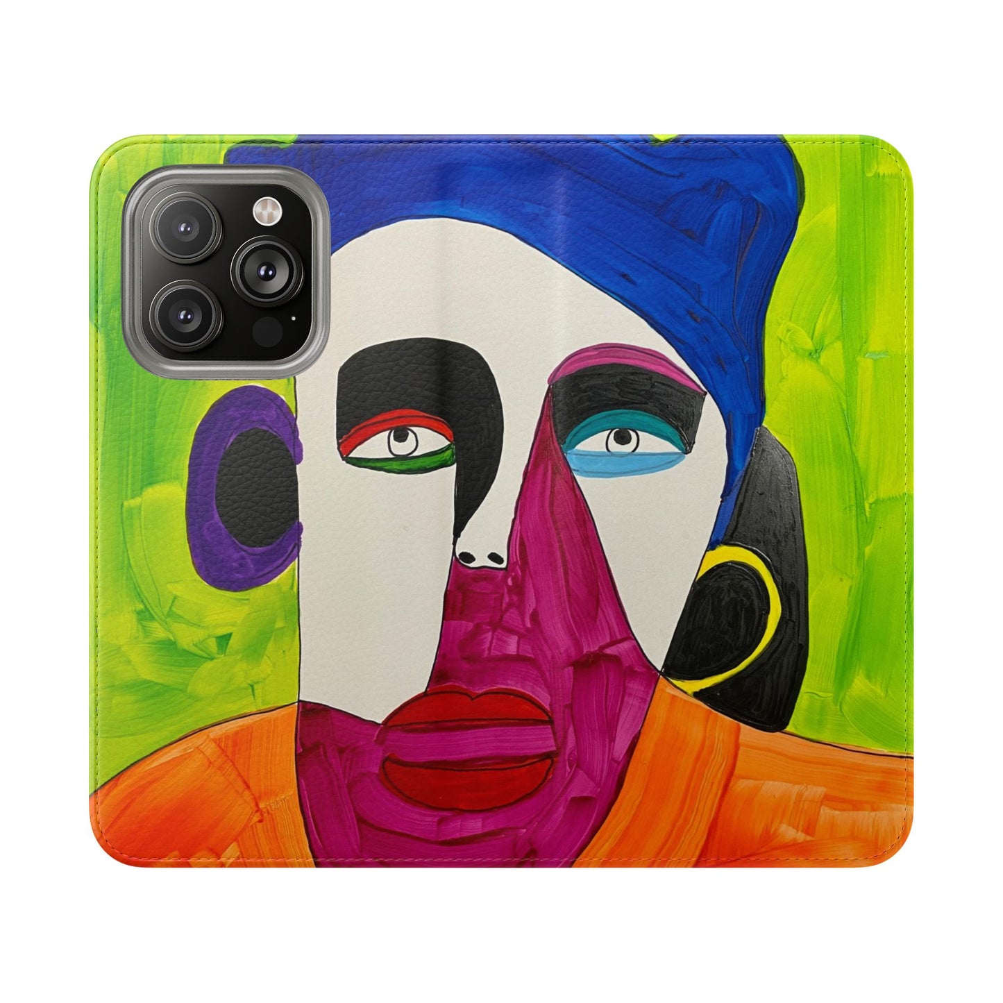 Abstract Art Phone Flip Cases