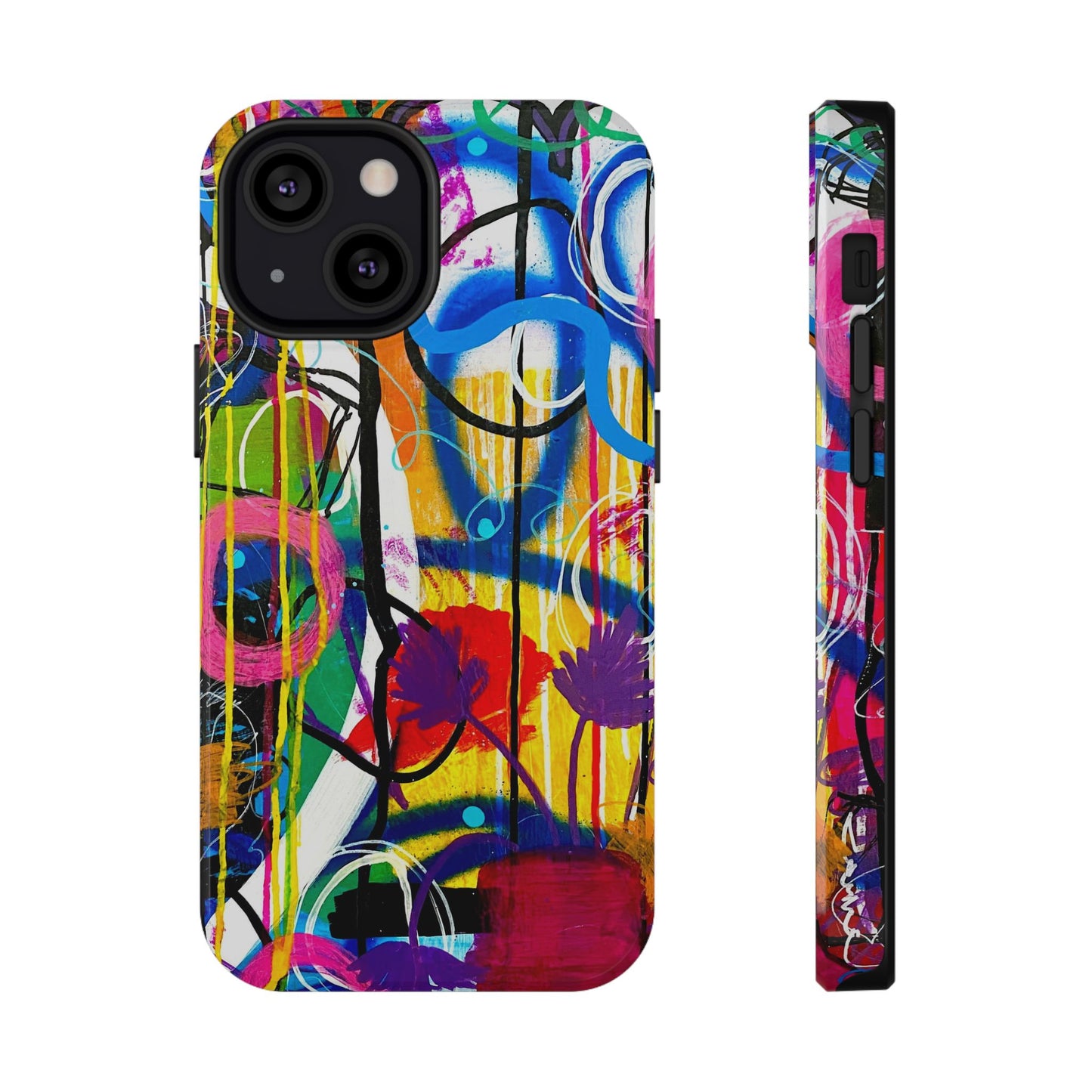 Abstract Art Impact-Resistant Phone Cases
