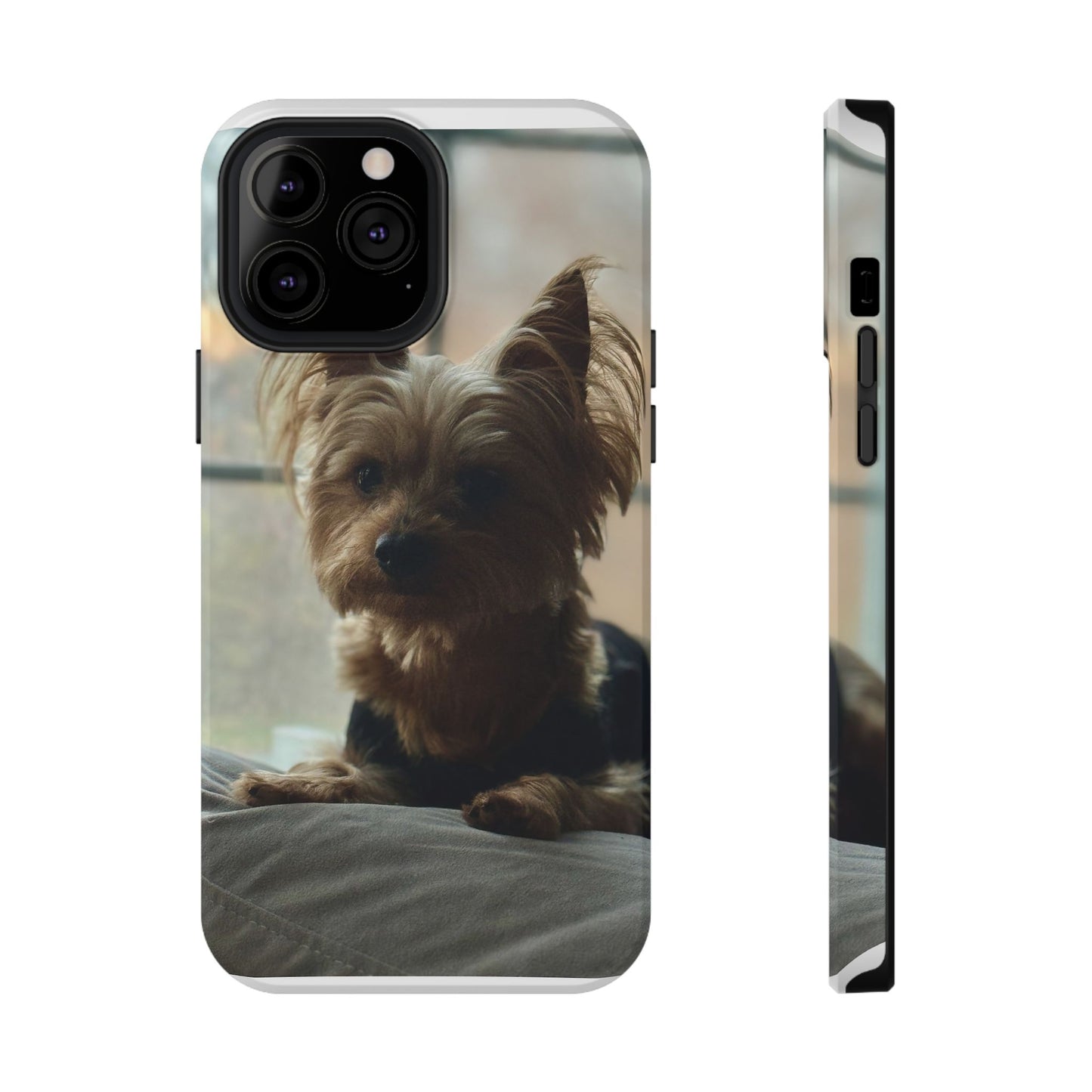 Yorkie Impact-Resistant Phone Cases