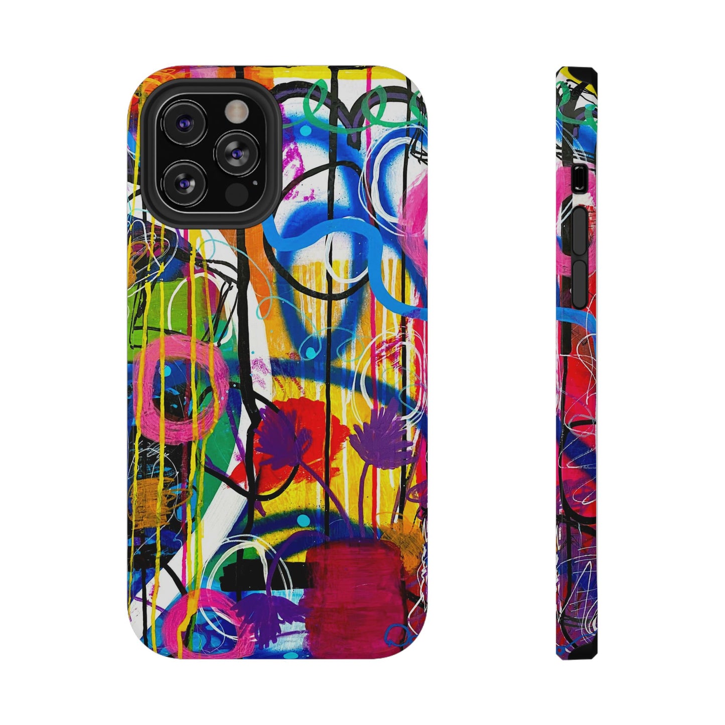 Abstract Art Impact-Resistant Phone Cases