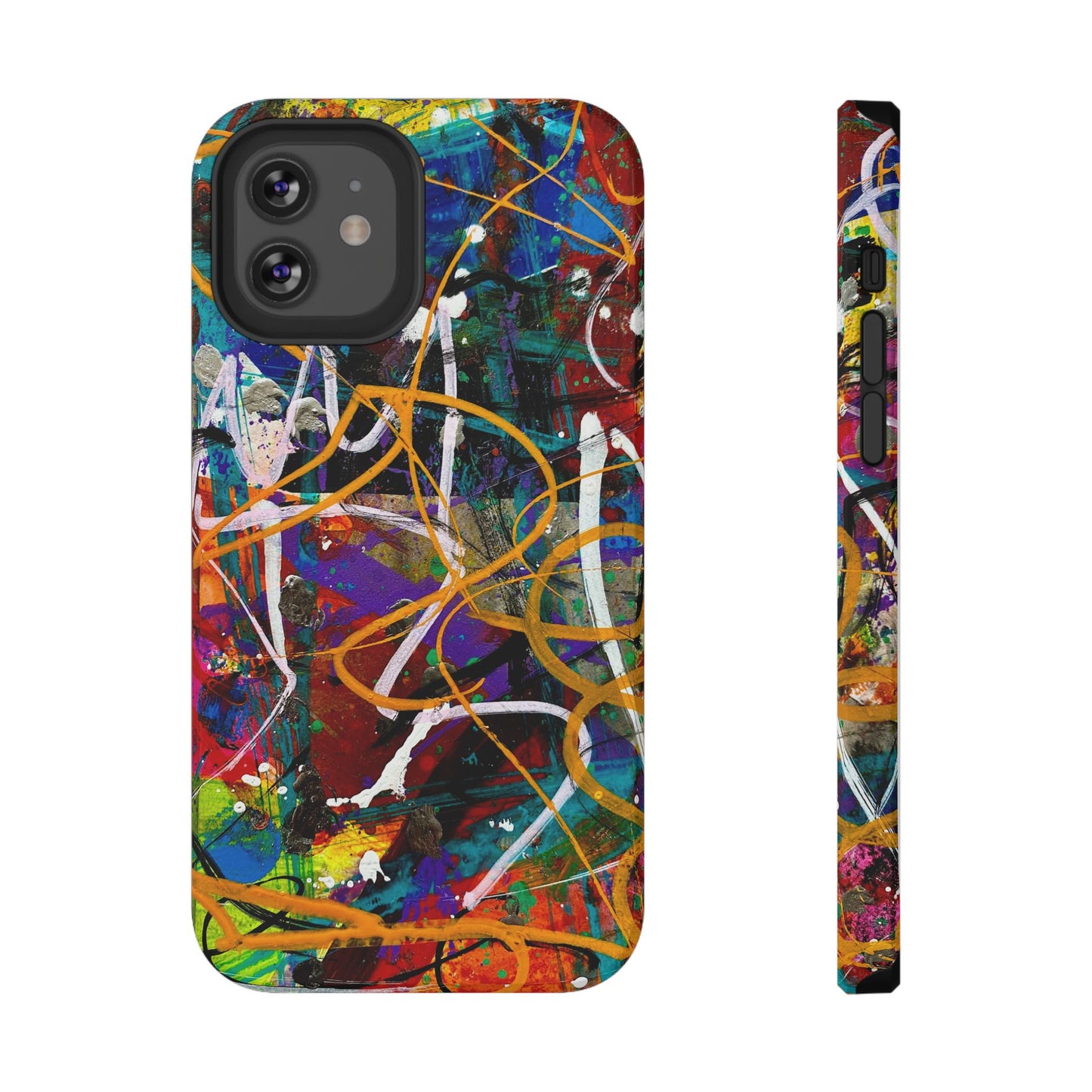 Abstract Art Impact-Resistant Phone Cases