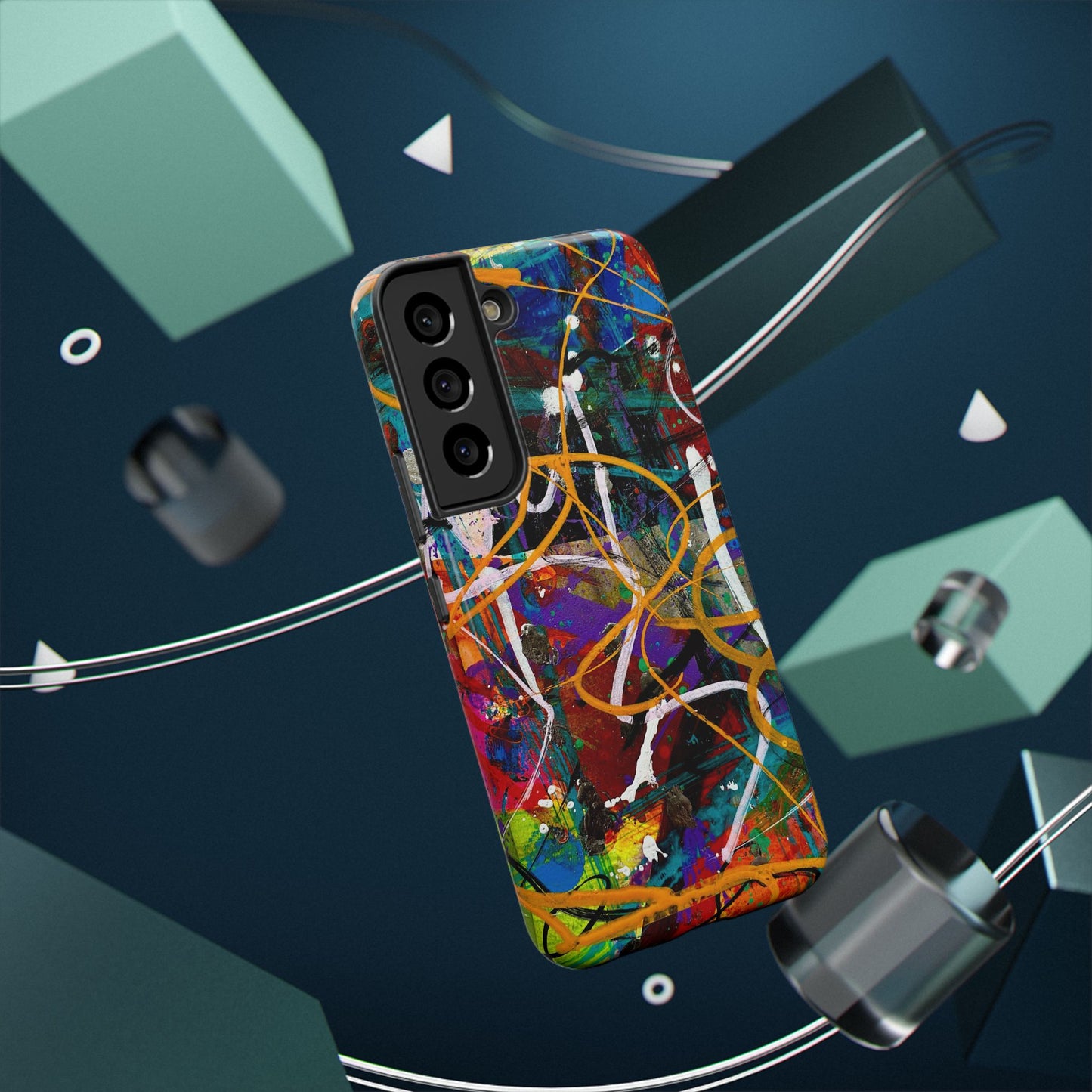 Abstract Art Impact-Resistant Phone Cases