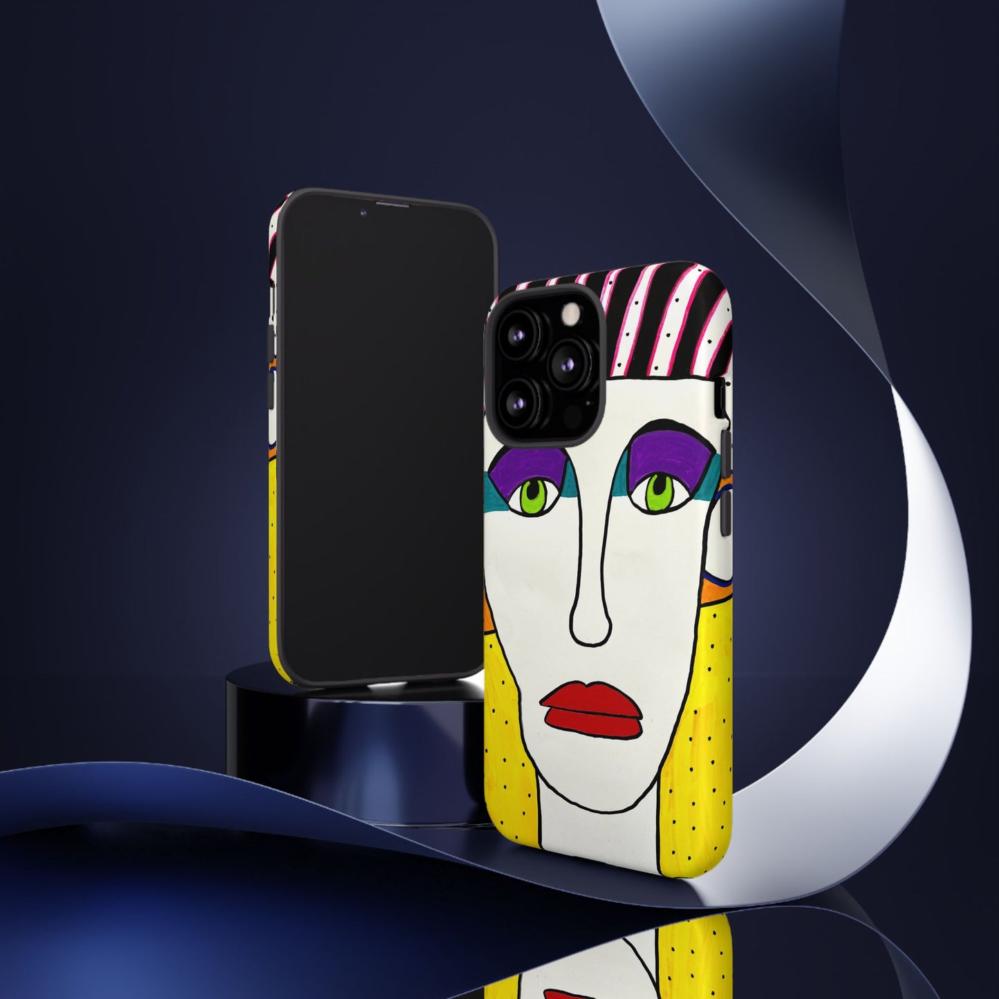 Abstract Art Tough Phone Cases