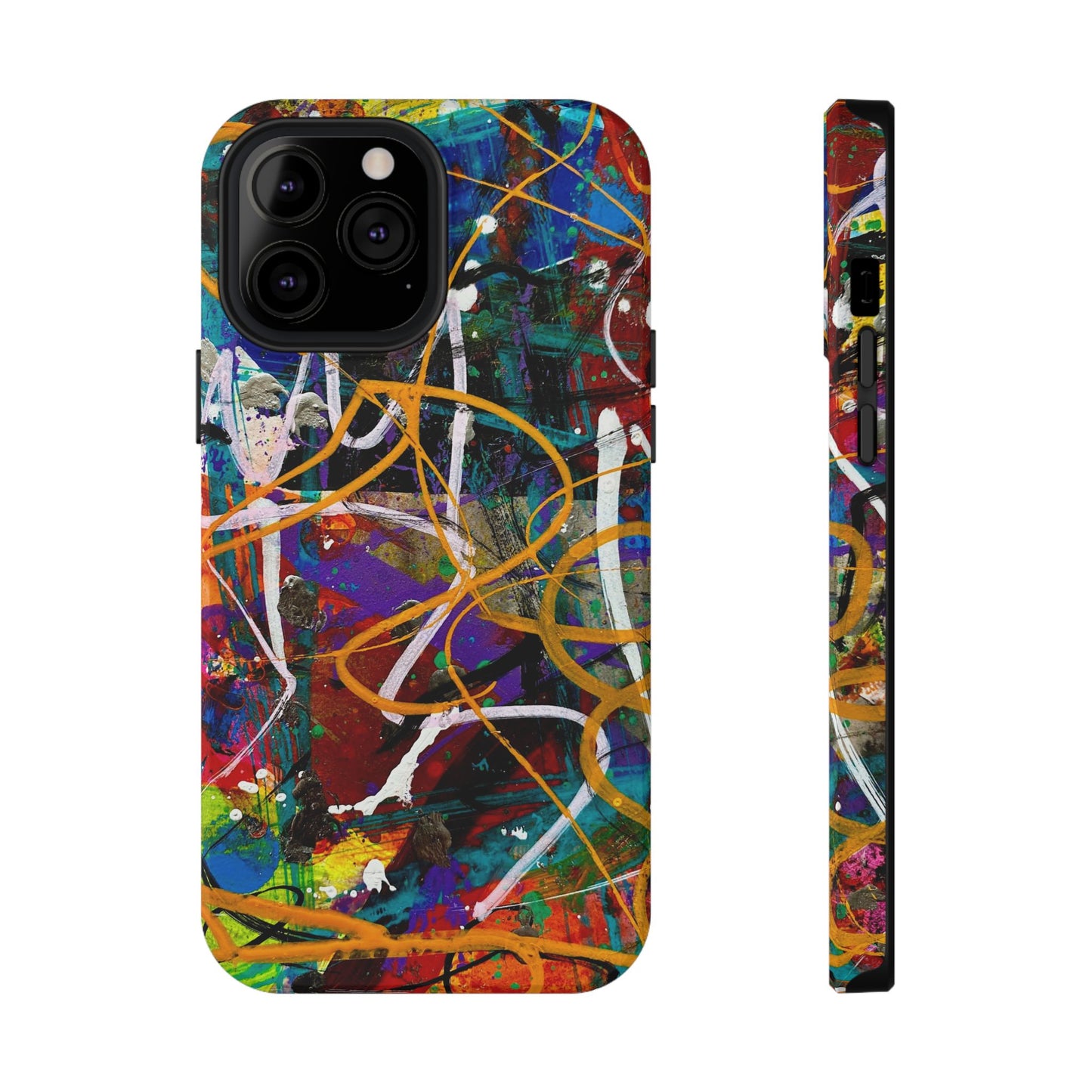 Abstract Art Impact-Resistant Phone Cases