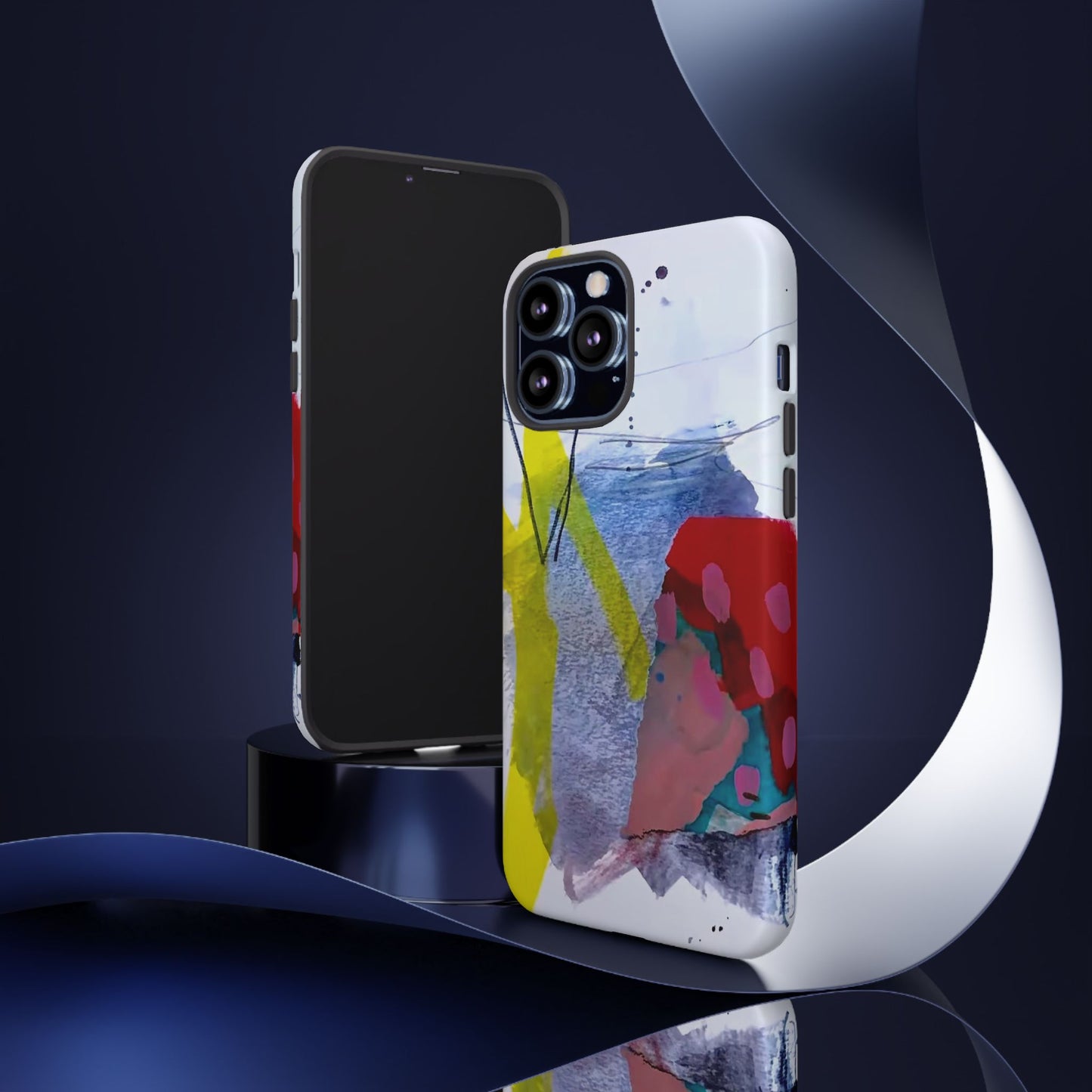 Abstract Art Tough Phone Cases