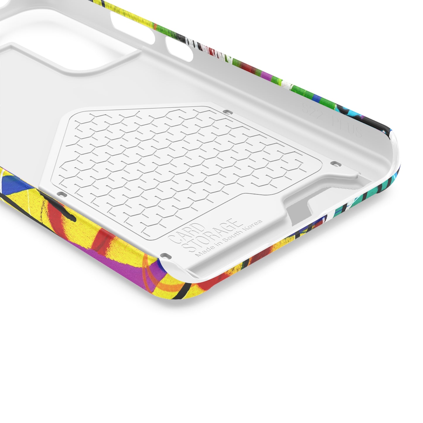 Abstract Art Phone Case With Card Holder